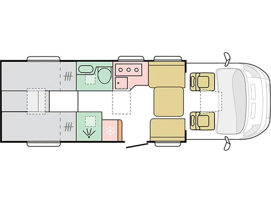 2024 - Adria Coral Plus 670 DL