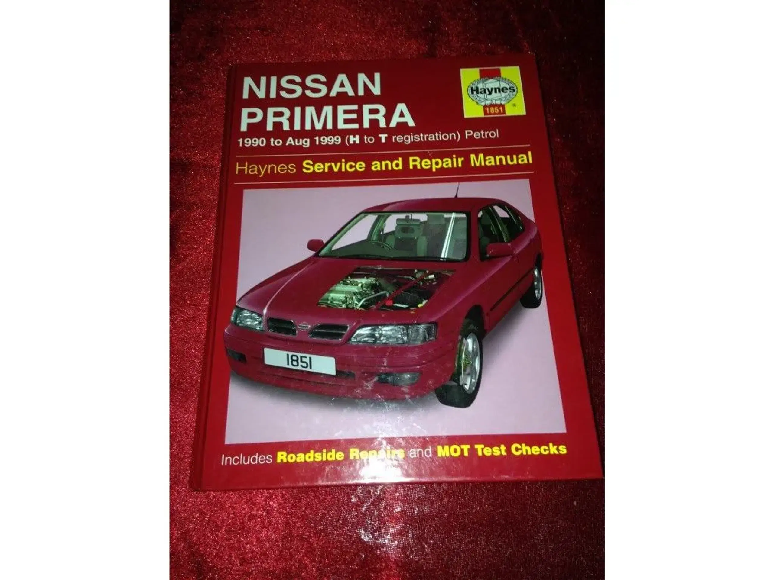 Haynes Reparationshåndbog over Nissan Primera