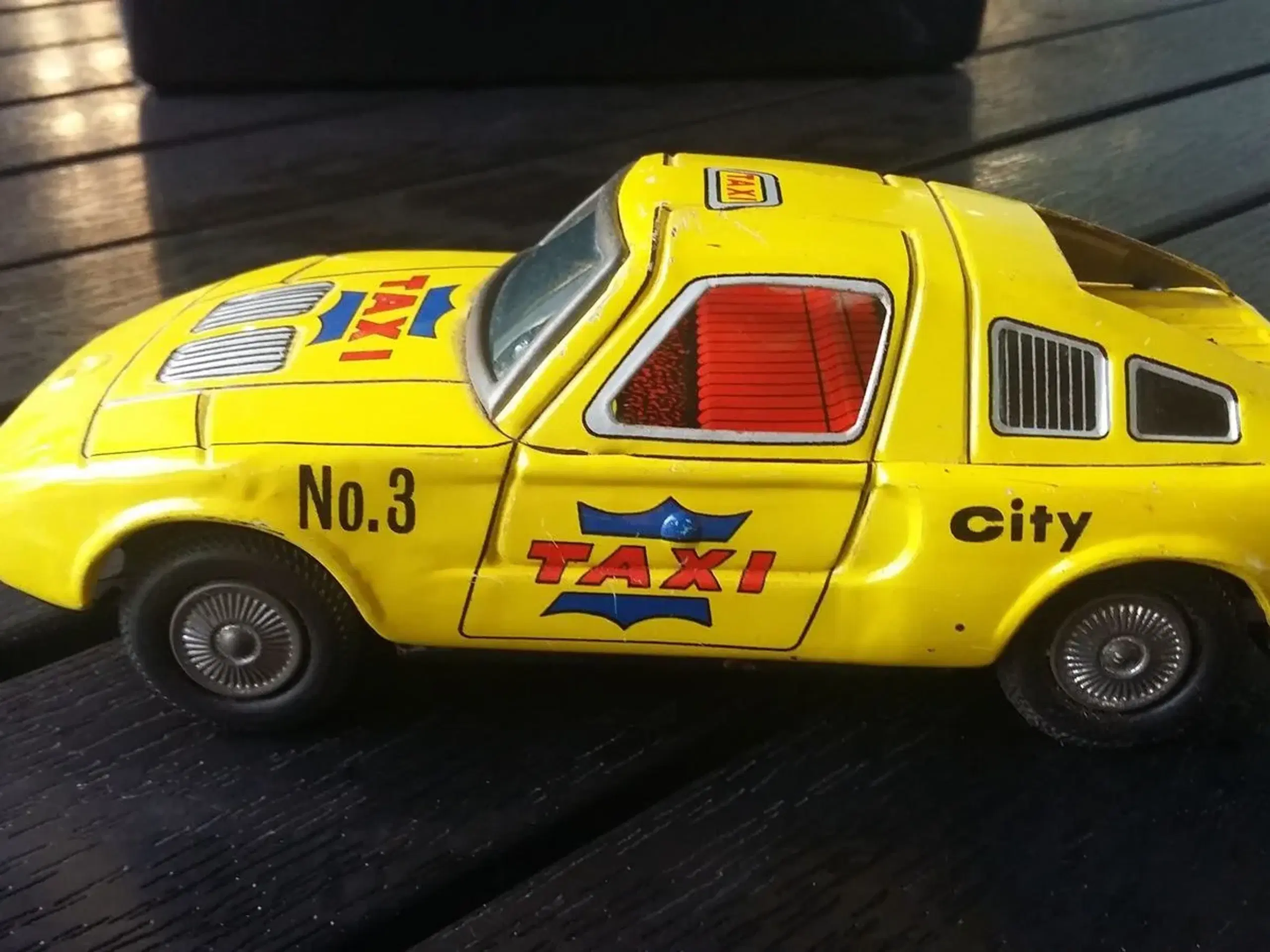 Mercedes Benz Tin Toys Taxi no3