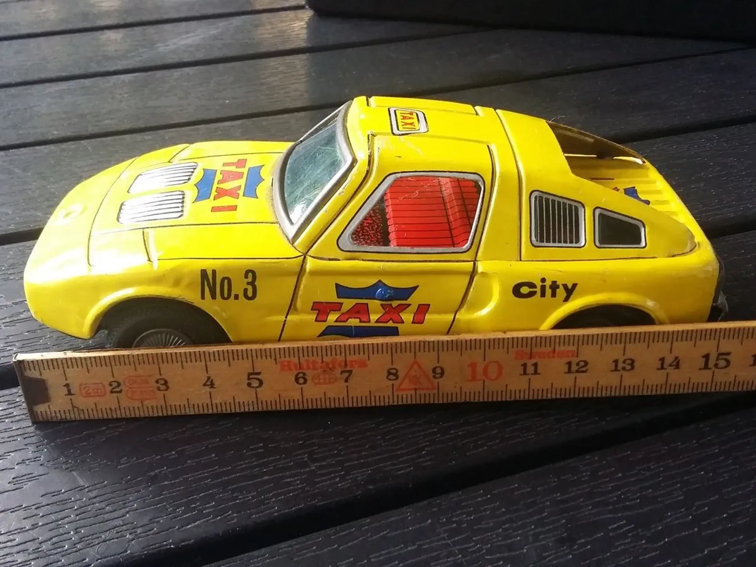 Mercedes Benz Tin Toys Taxi no3