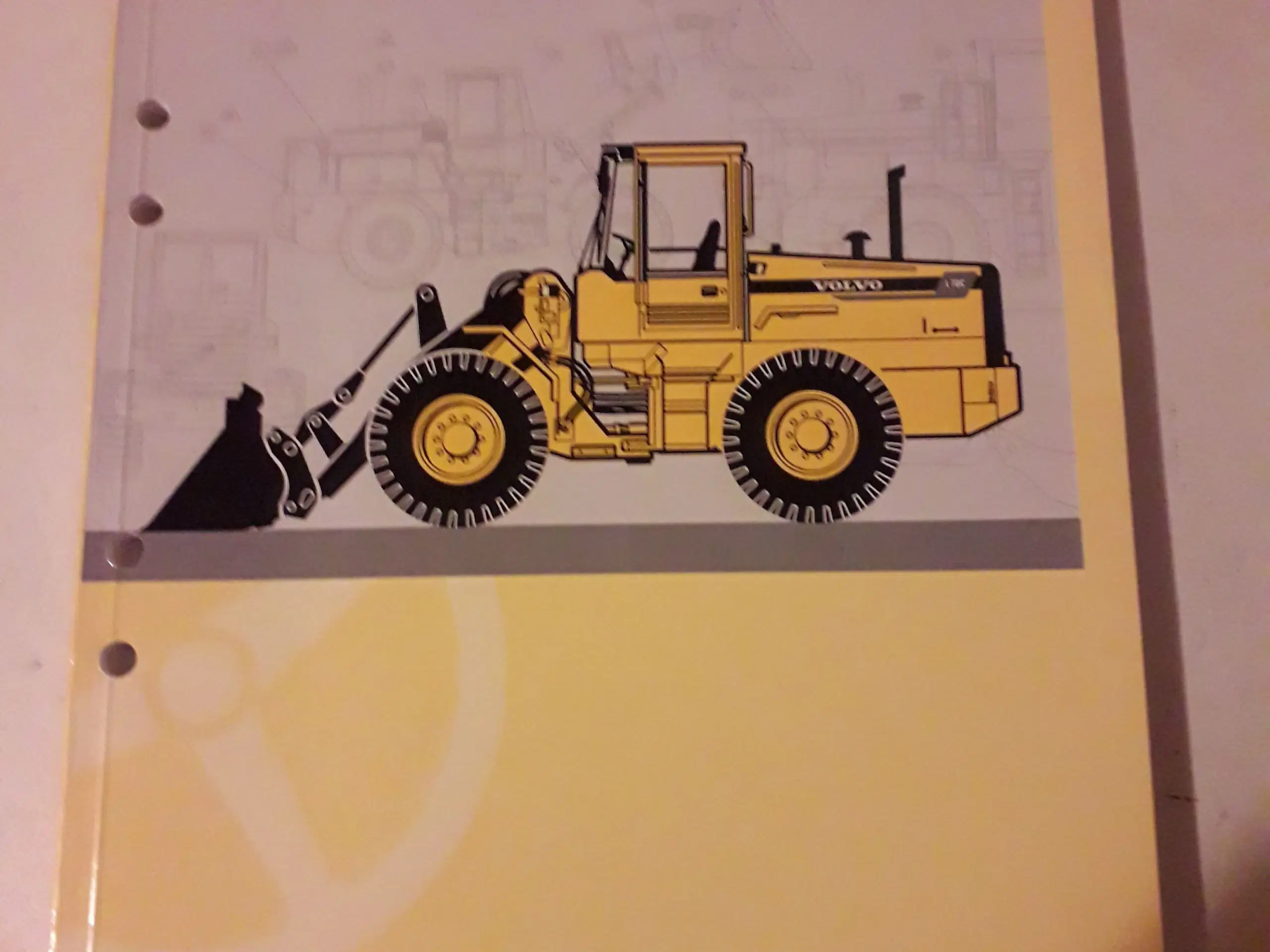 Volvo L70C instruktionsbog læssemaskine