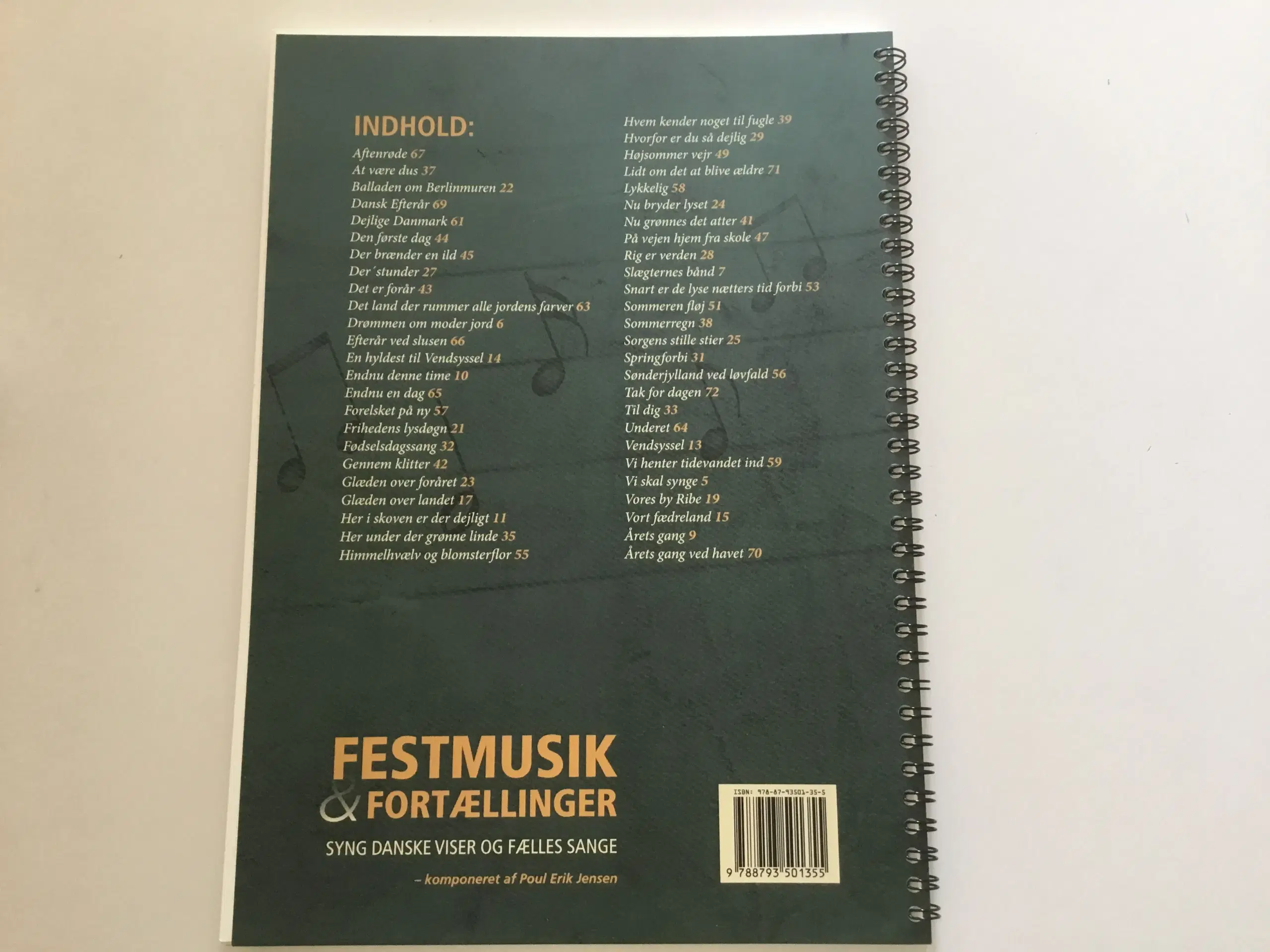 Node sangbog "Festmusik  Fortællinger"