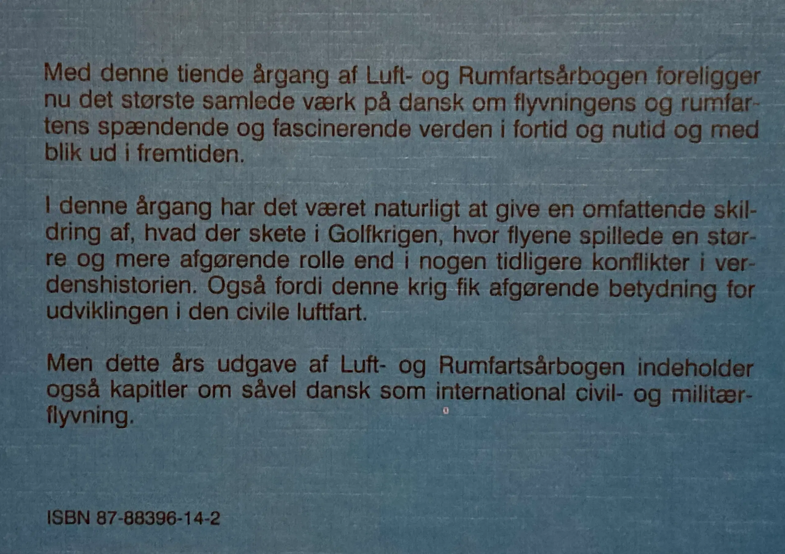 Luft- og rumfartsårbogen 1991-92