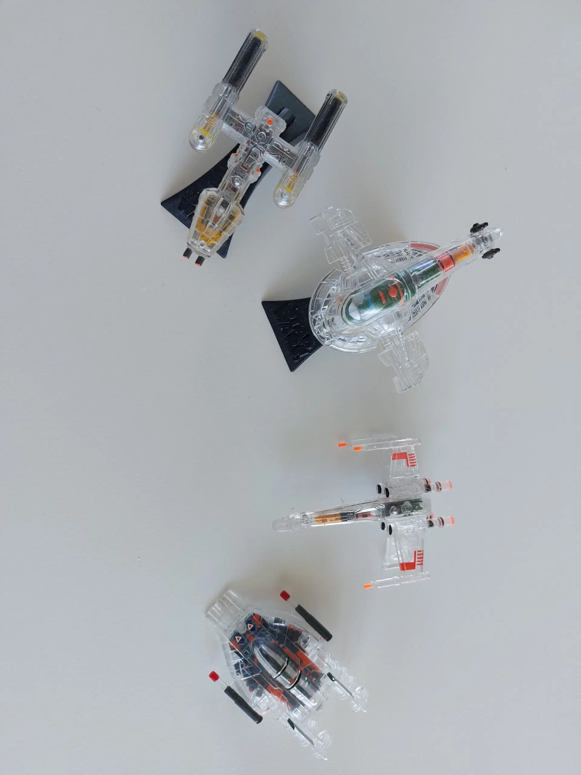 Star Wars Micro Machines x-ray 4 stk