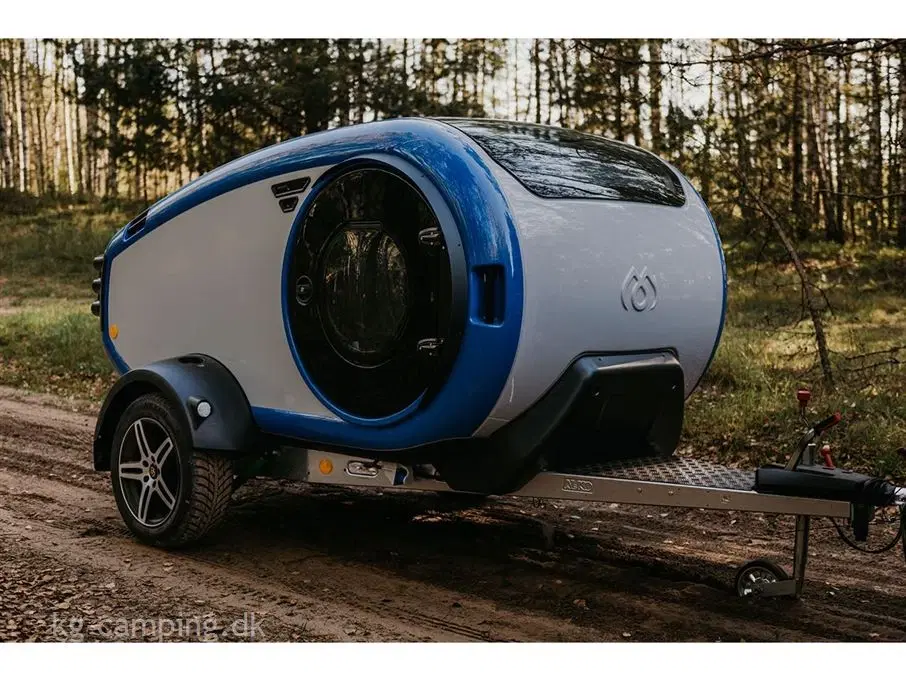 2024 - Mink Camper E   Model E er den perfekte Outdoorvogn med lav vægt til EL-bil Ikke på lager men kan bestilles