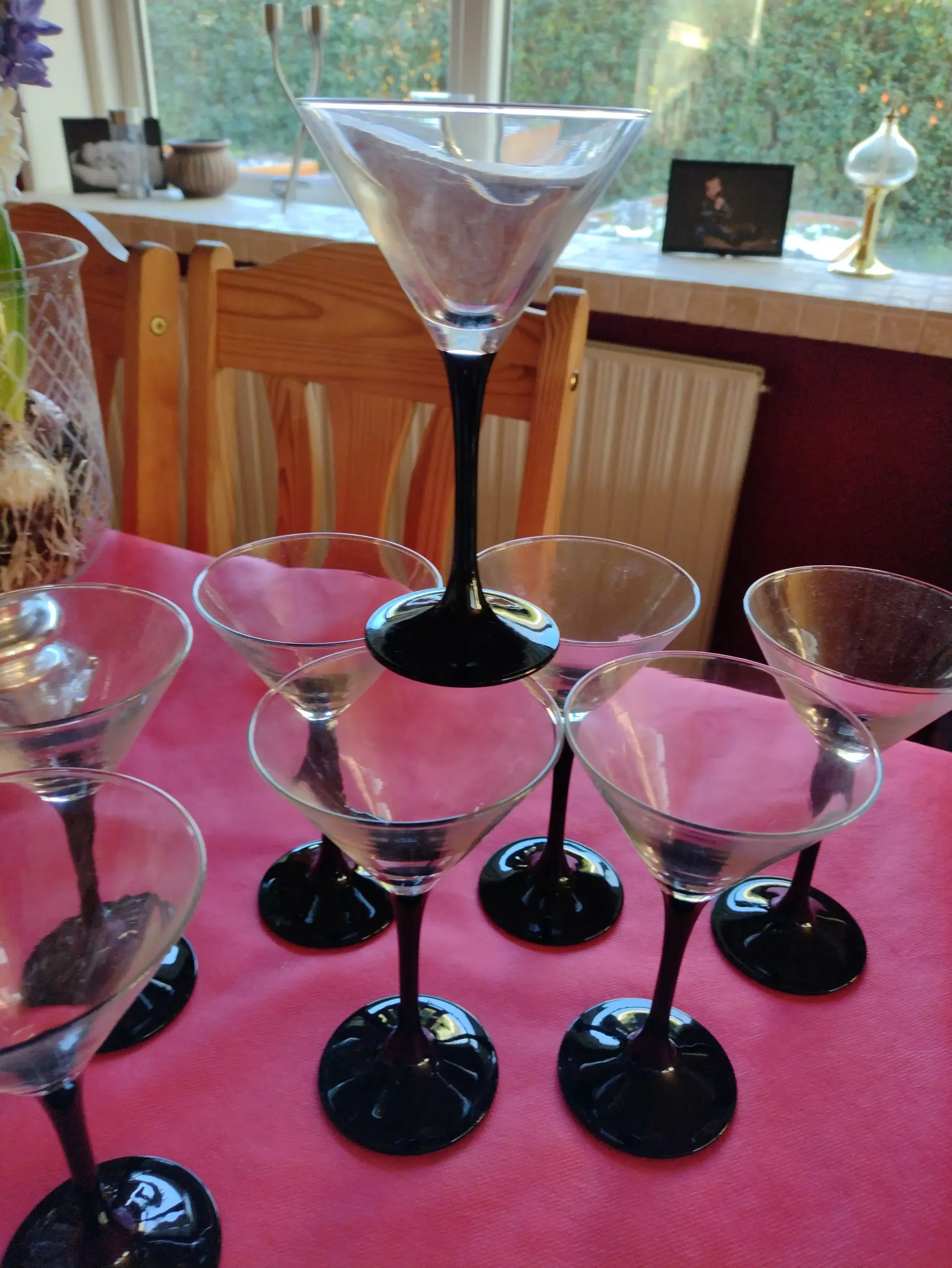 8 cocktails glas