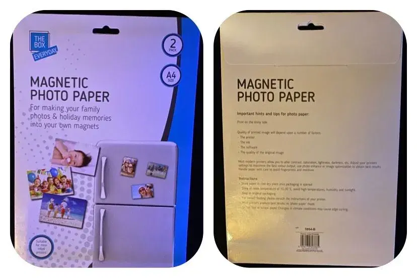 Magnetisk fotopapir