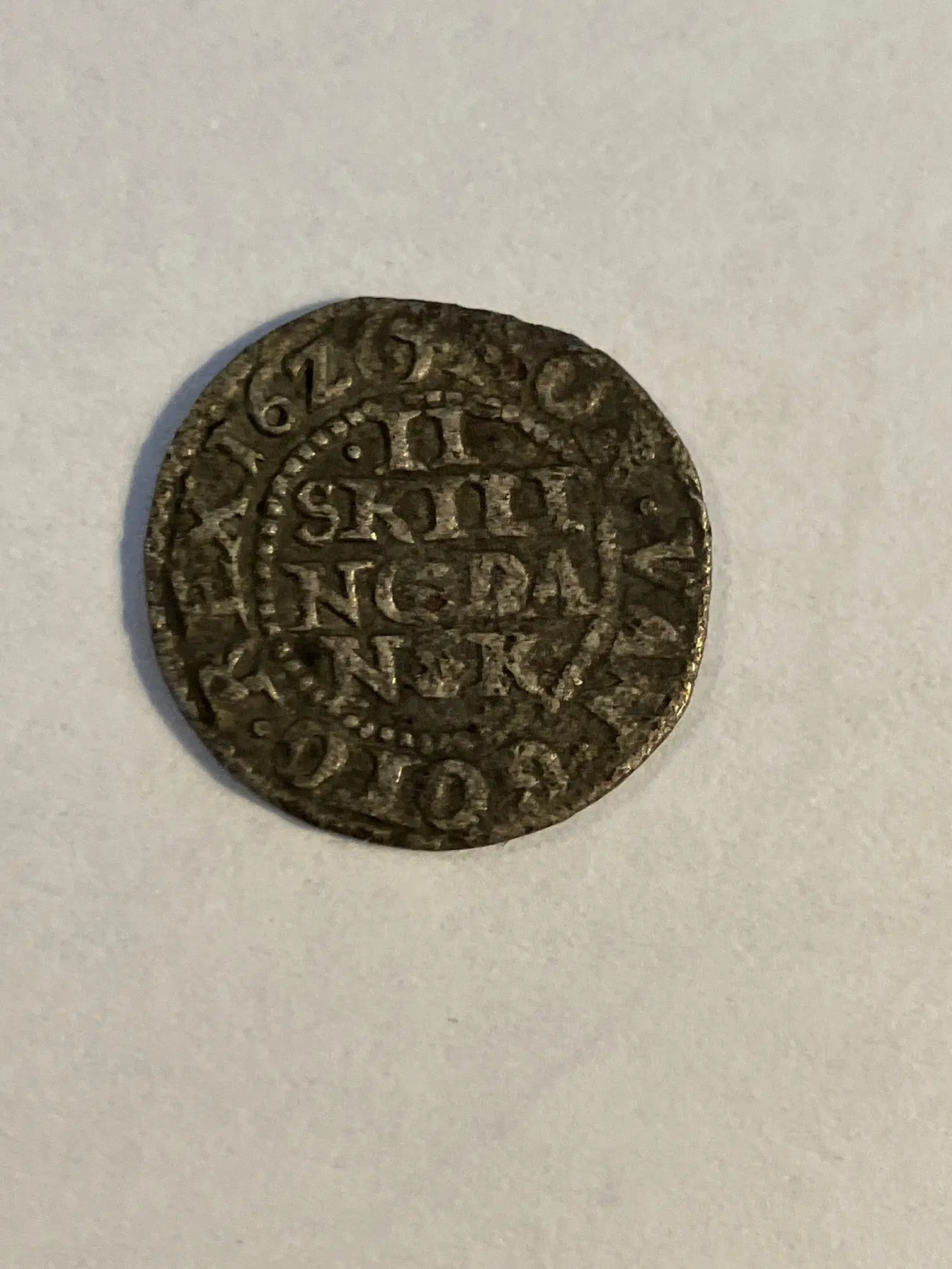 2 Skilling 1626 Danmark