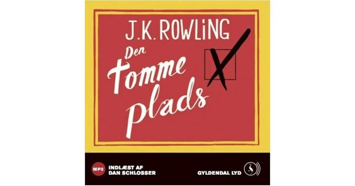 lydbog: Den tomme plads af JK Rowling