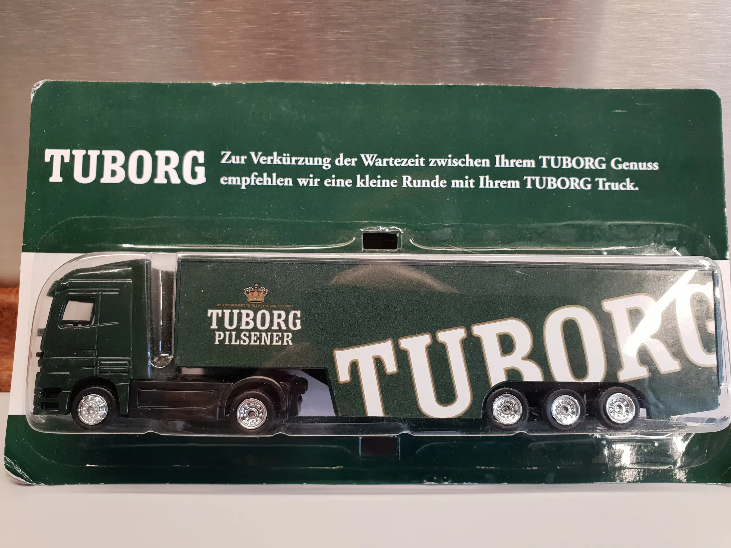 Modellastbiler Mercedes m Tuborg Man og Man