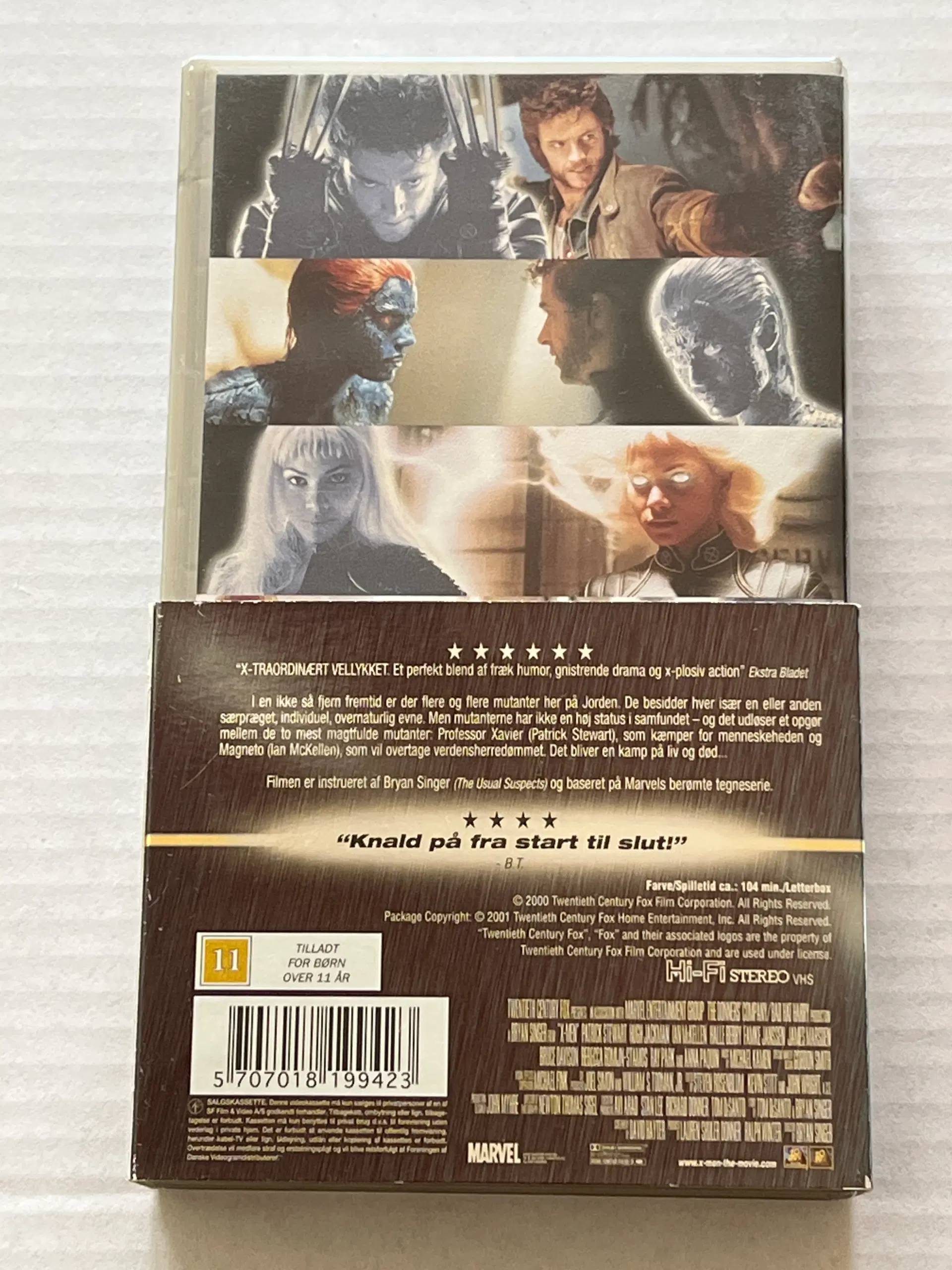 X-men 2000 VHS