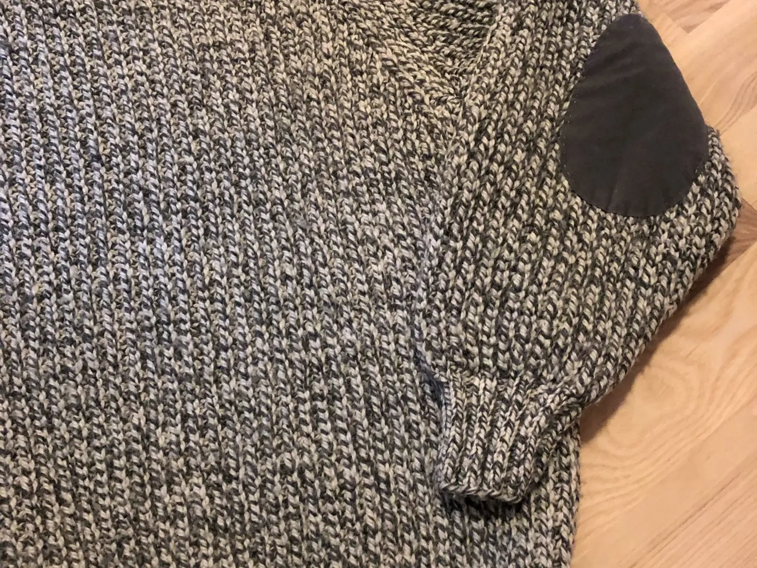 Rag hjemmestrikket herrestrik sweater NY