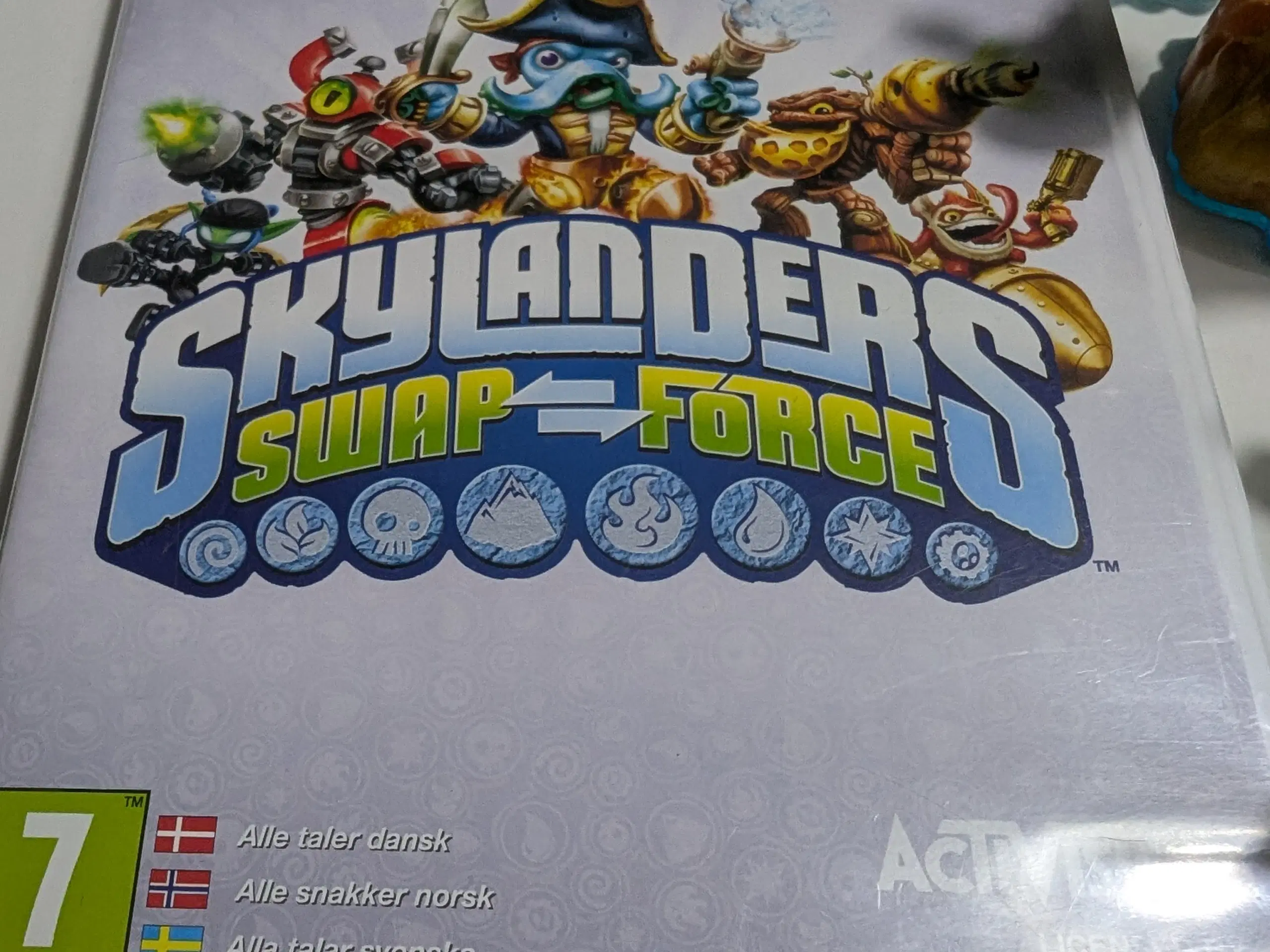 Skylander swap force Wii spil, figure og portal