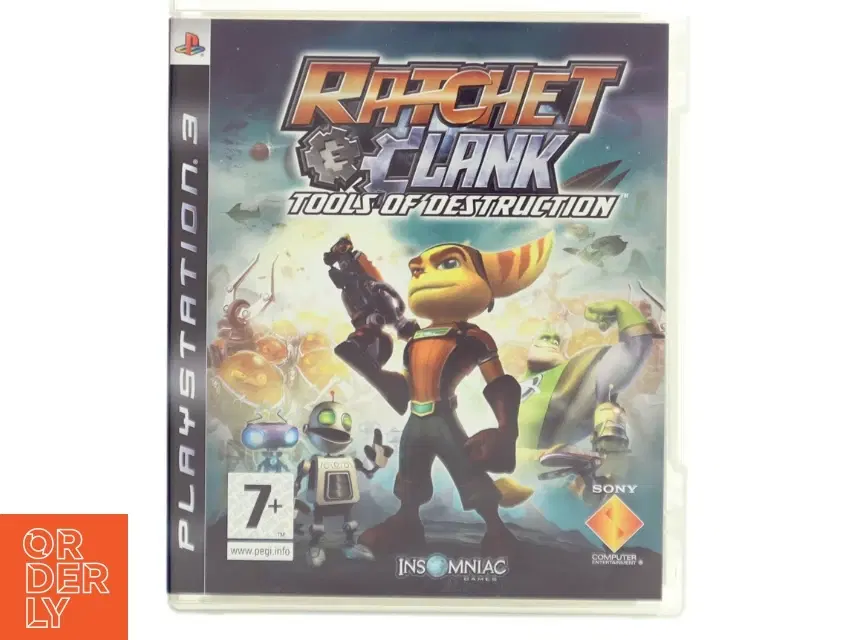Ratchet  Clank: Tools of Destruction PS3 spil fra Sony