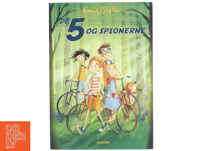 De 5 og spionerne af Enid Blyton (Bog)