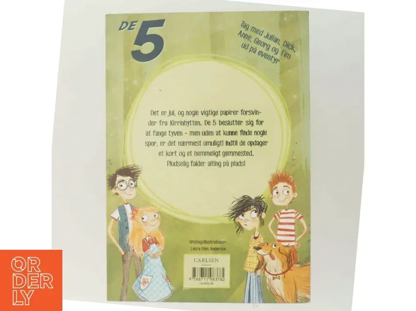 De 5 og spionerne af Enid Blyton (Bog)