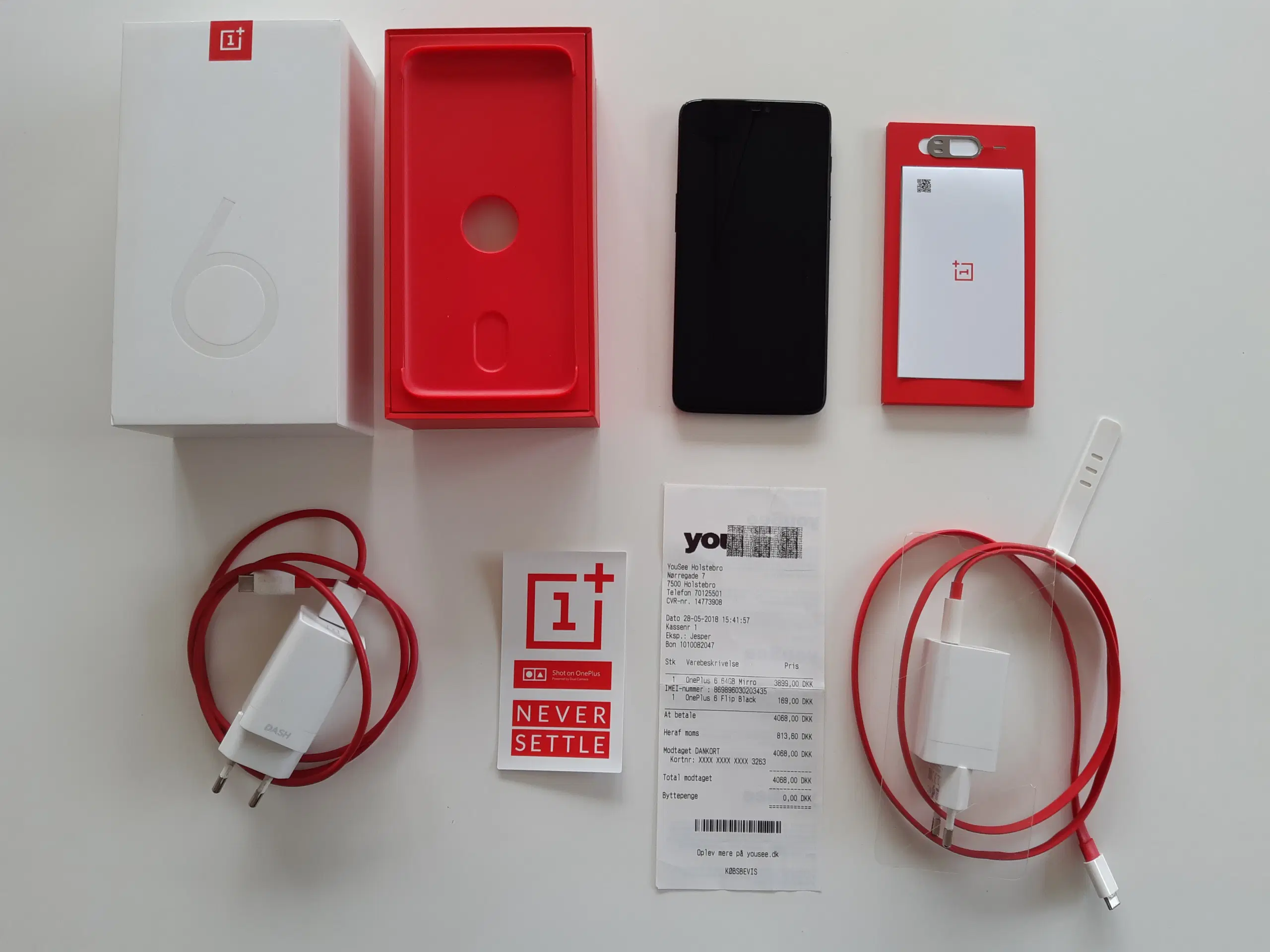 Oneplus 6 Mobiltelefon 64 GB