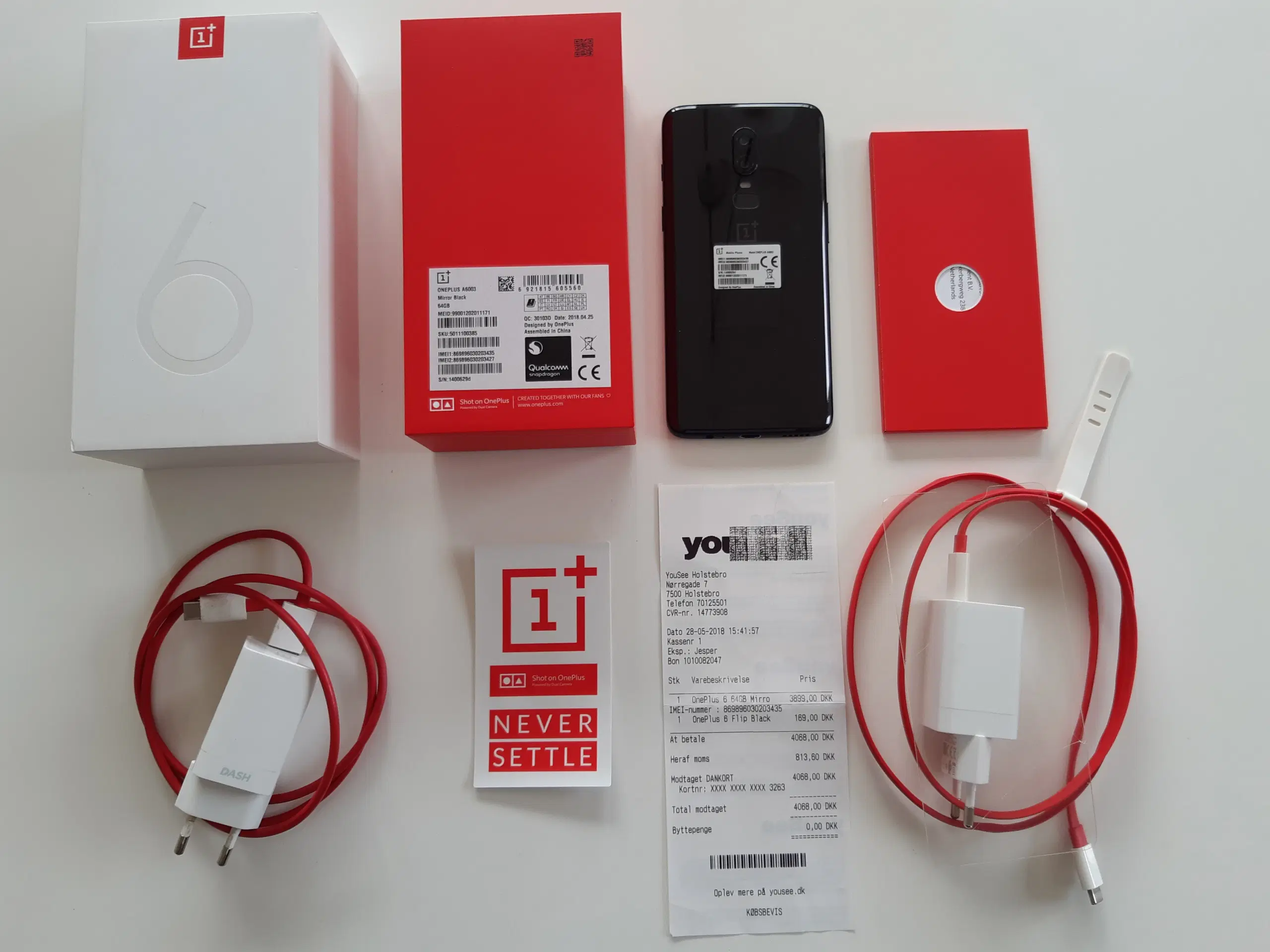 Oneplus 6 Mobiltelefon 64 GB