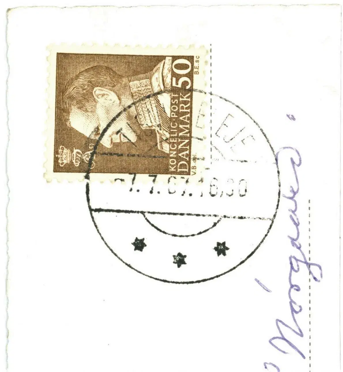 Tisvildeleje brotypestempel 1967