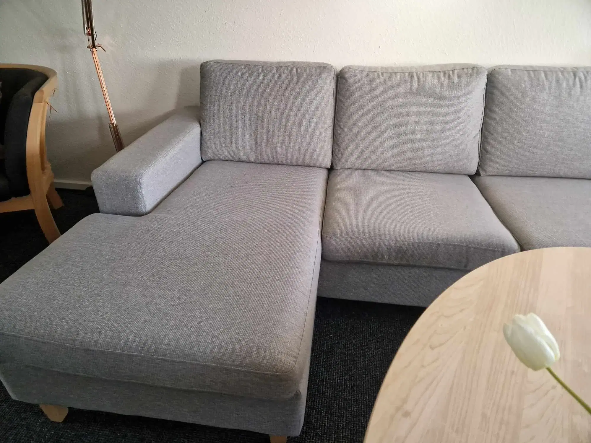 Hjørnesofa stof 7 pers Ny pris: 12798 kr