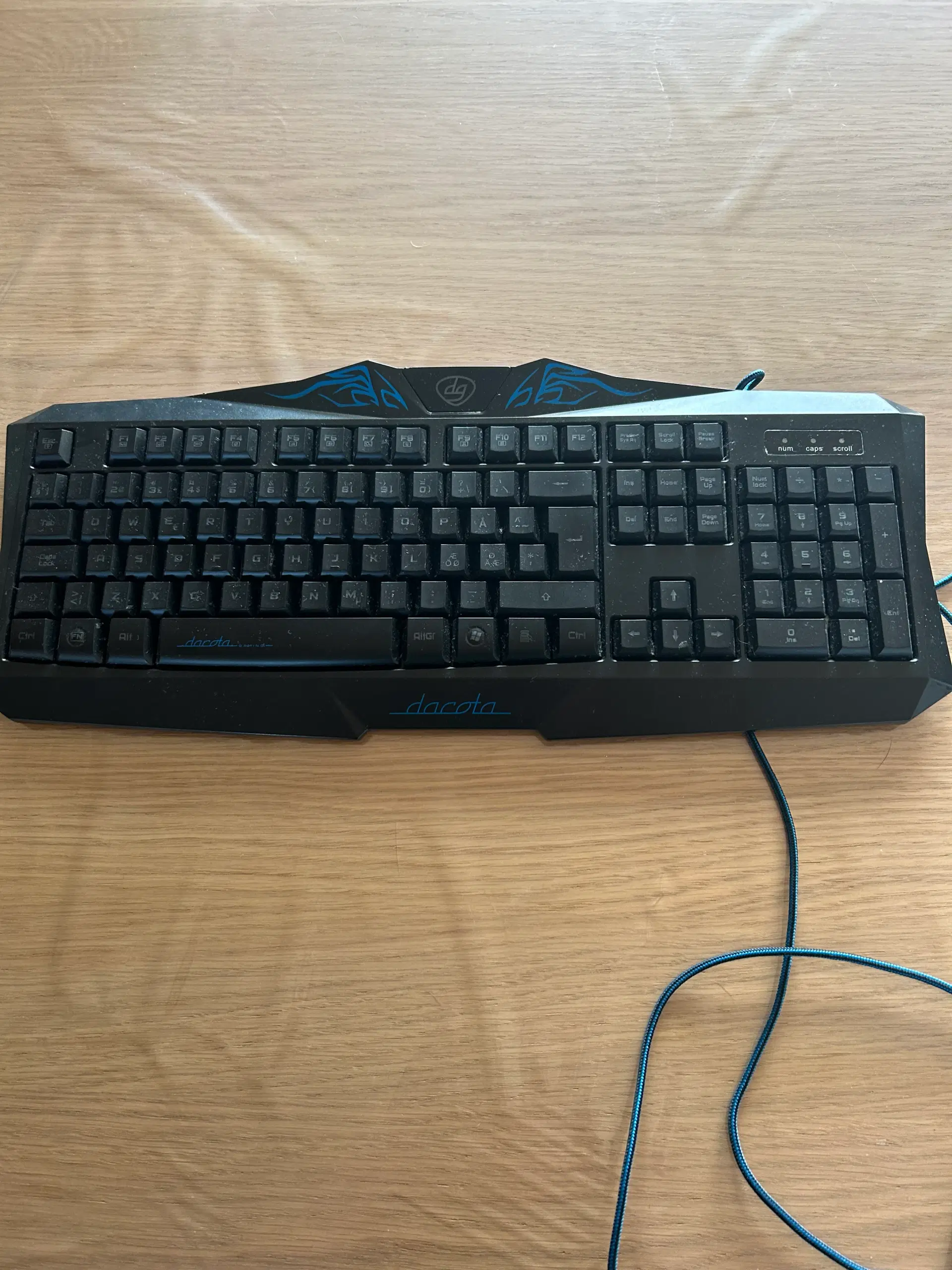 Dacota gaming keyboard