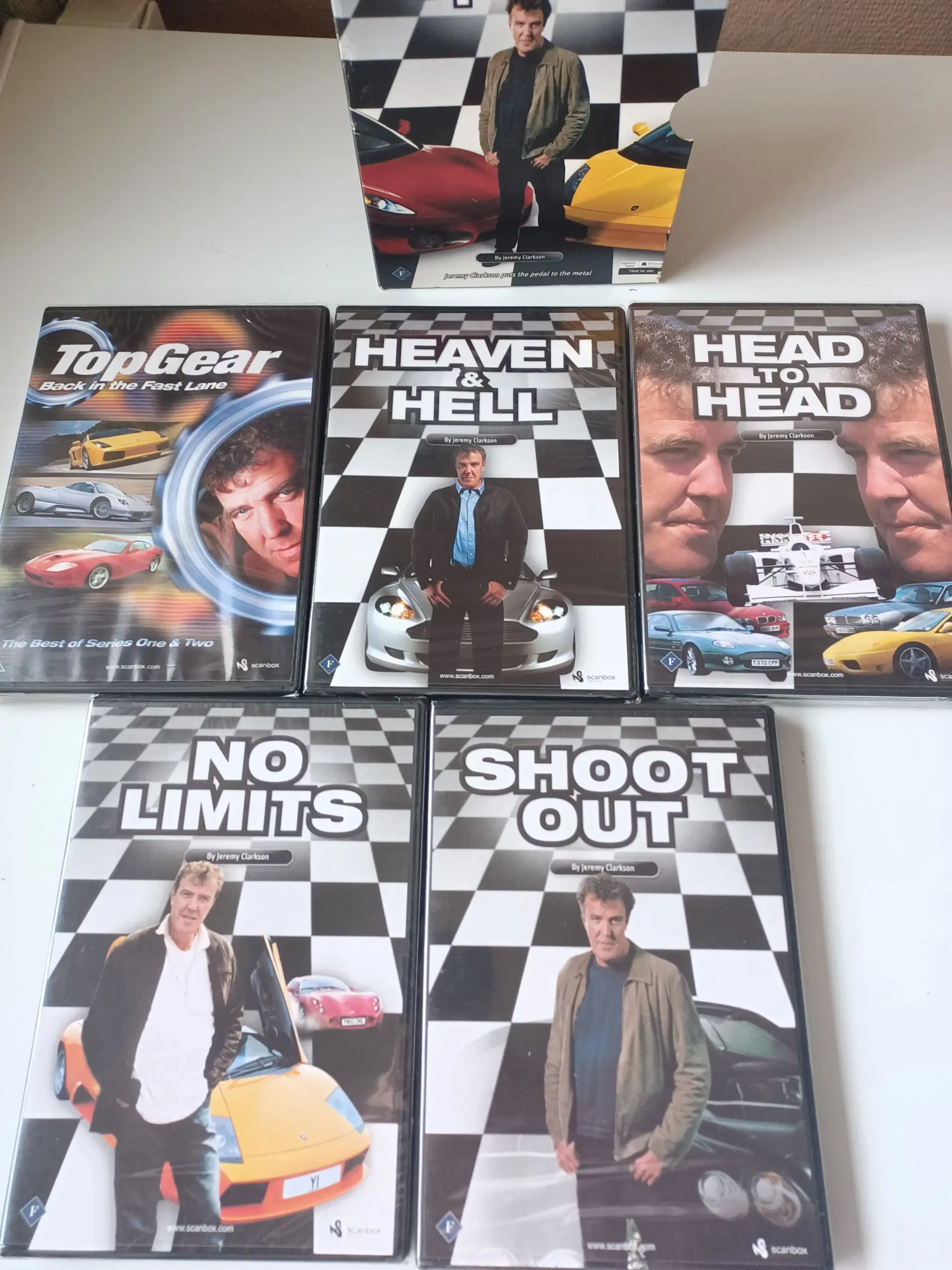 Ultimate TopGear Boks med 5 DVD´er