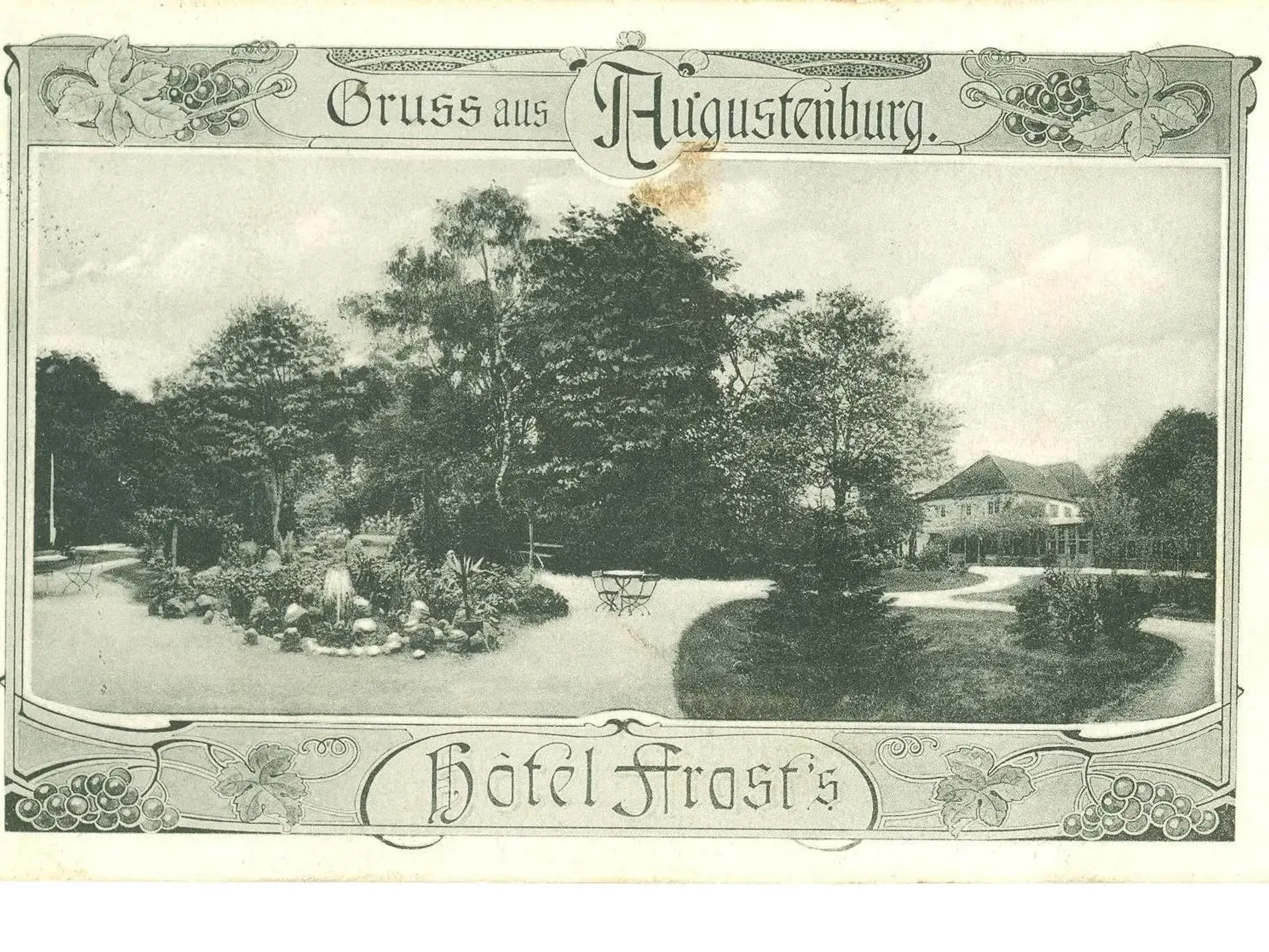 Frost's Hotel Augustenborg 1903