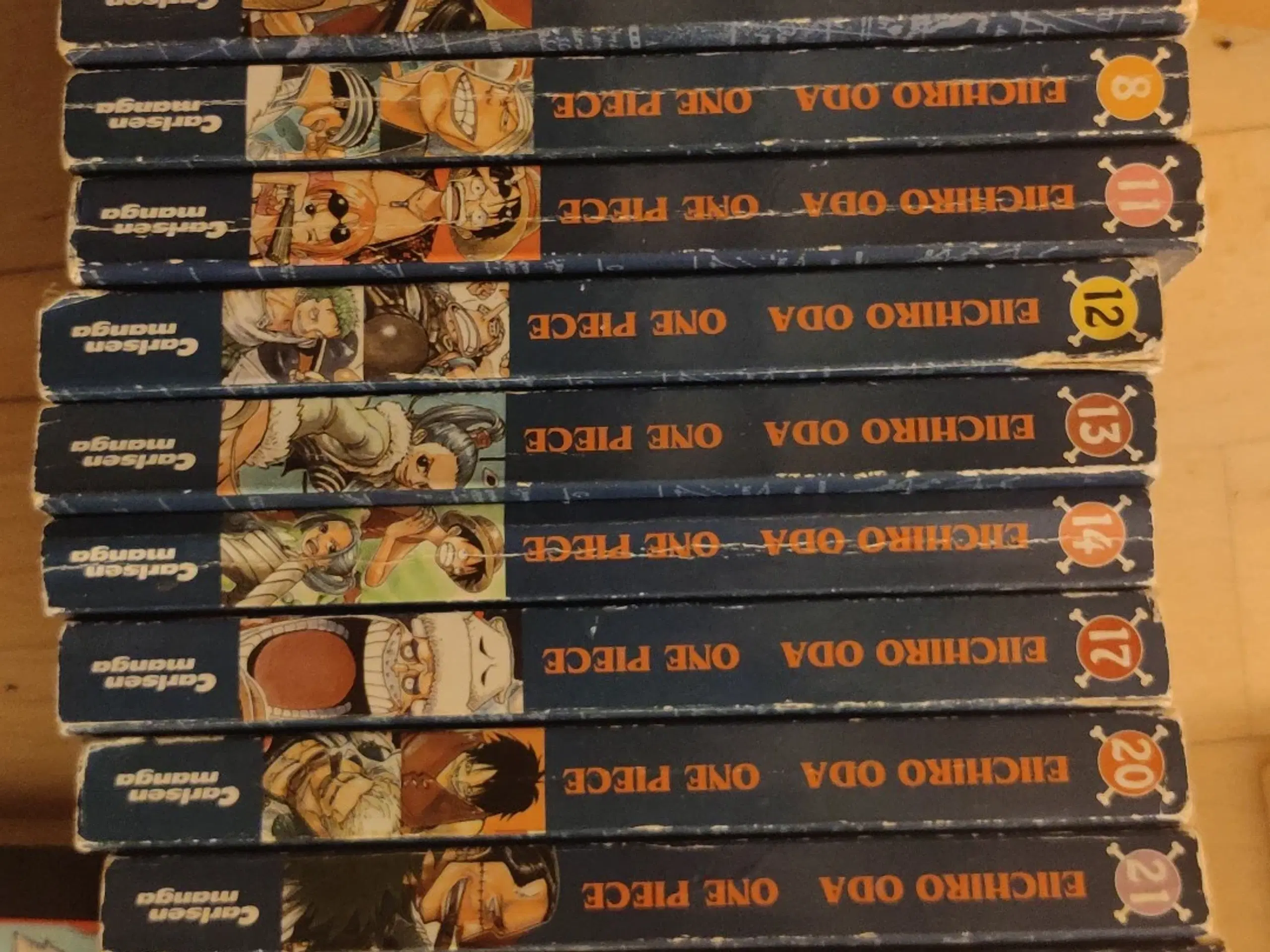 One piece, Naruto, Manga