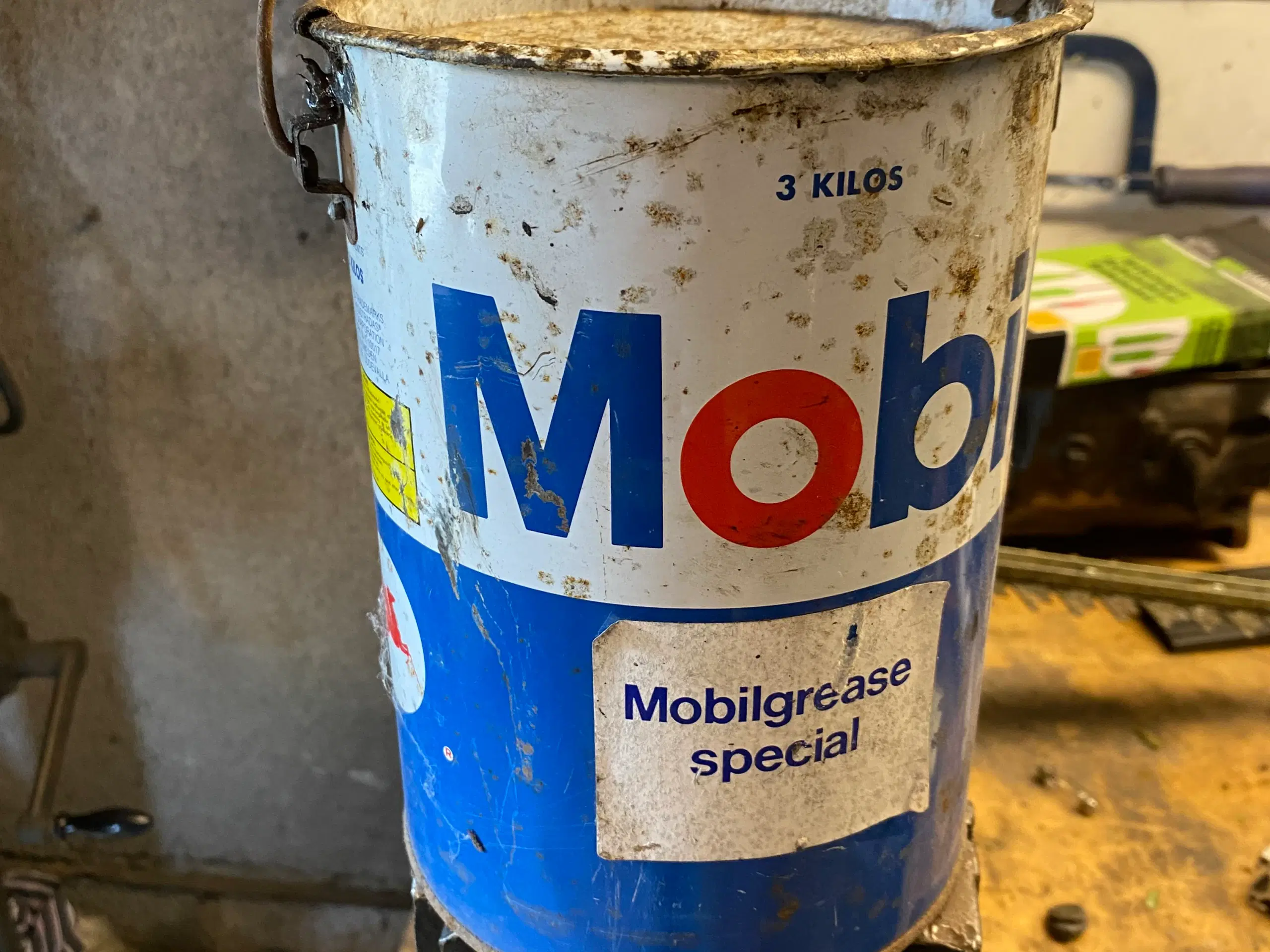 Mobil Fedtbøtte