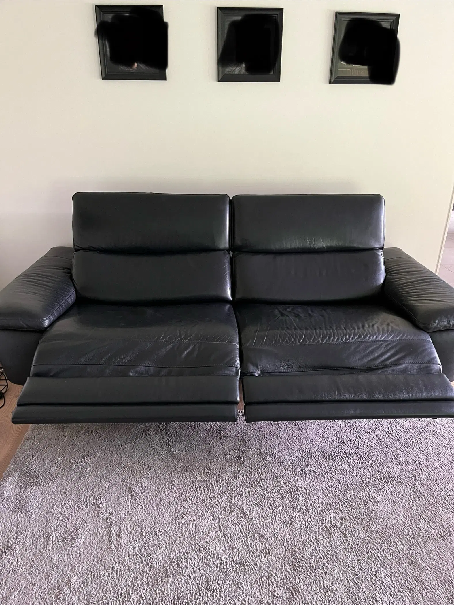 Super lækker læder sofa