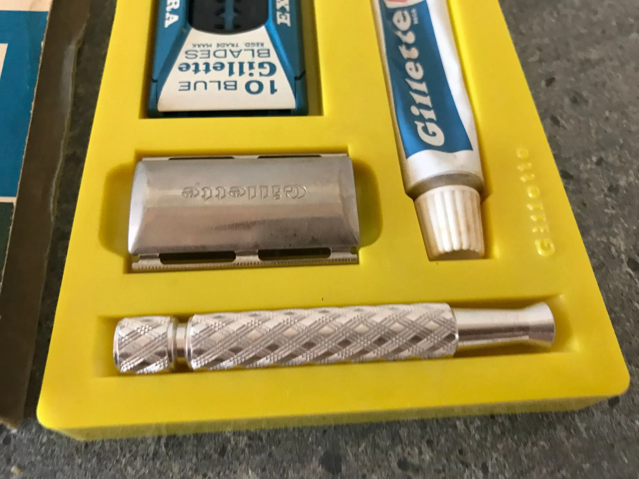 Gilette' barbersæt (vintage)