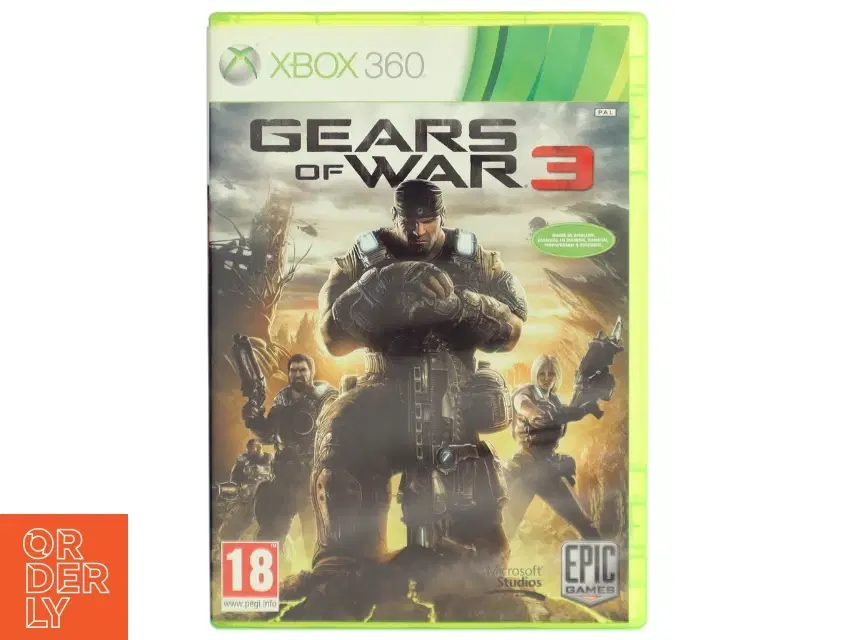 Gears of War 3 - Xbox 360 spil fra Microsoft Studios Epic Games
