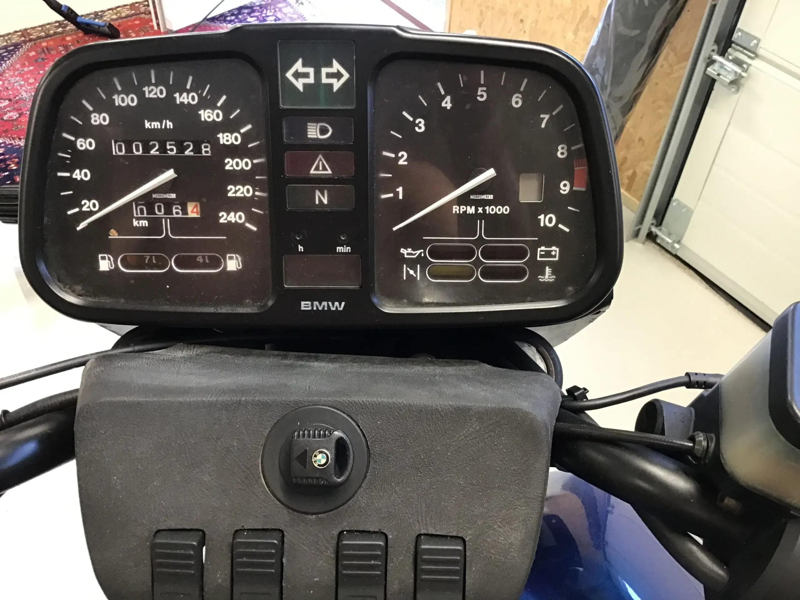 BMW K 100  1984 km 2500 u/afg