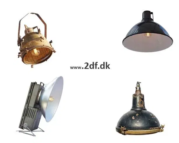 Industri lampe Fede lamper