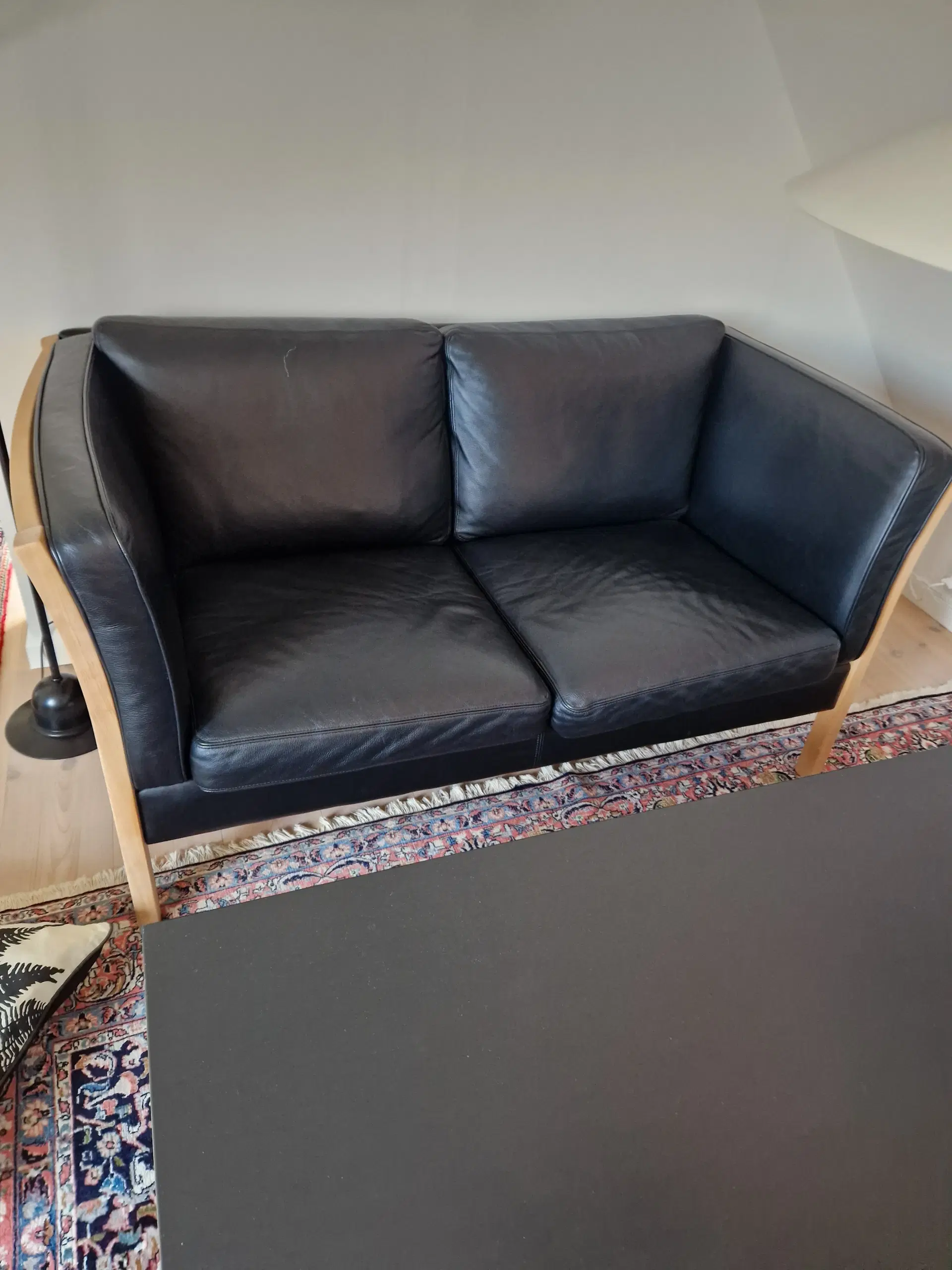 Lædersofa 2 Pers