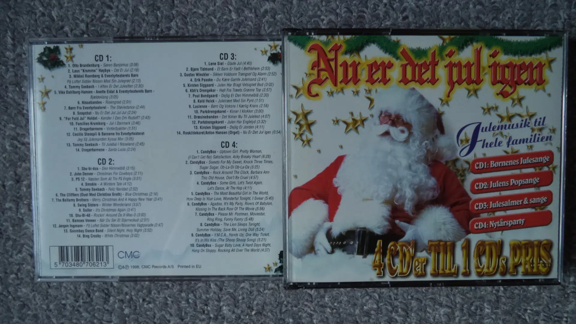 Opsamling * Nu Er Det Jul Igen (4-Cd-Box) (6460-2)