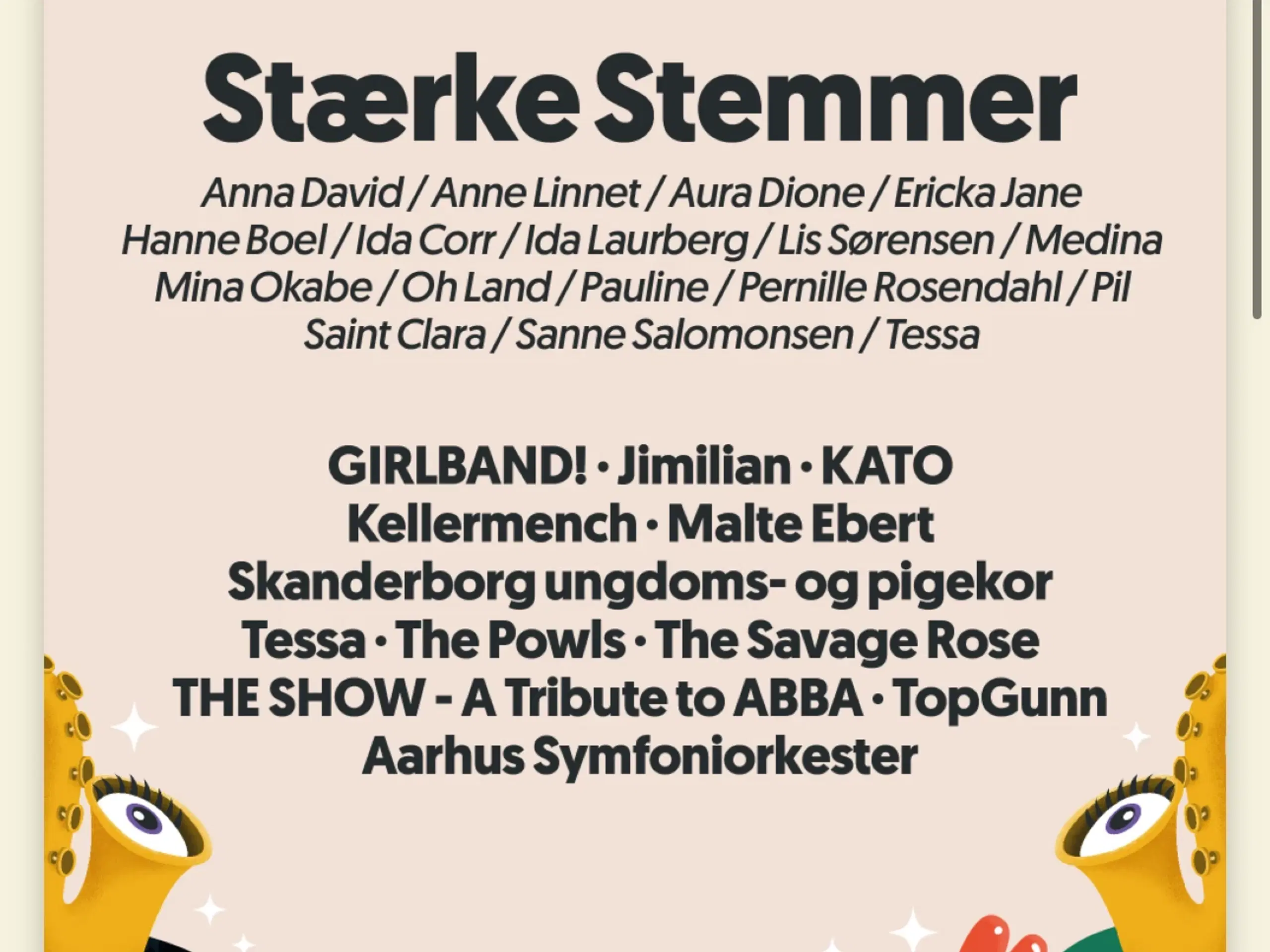 Smukfest armbånd søndag