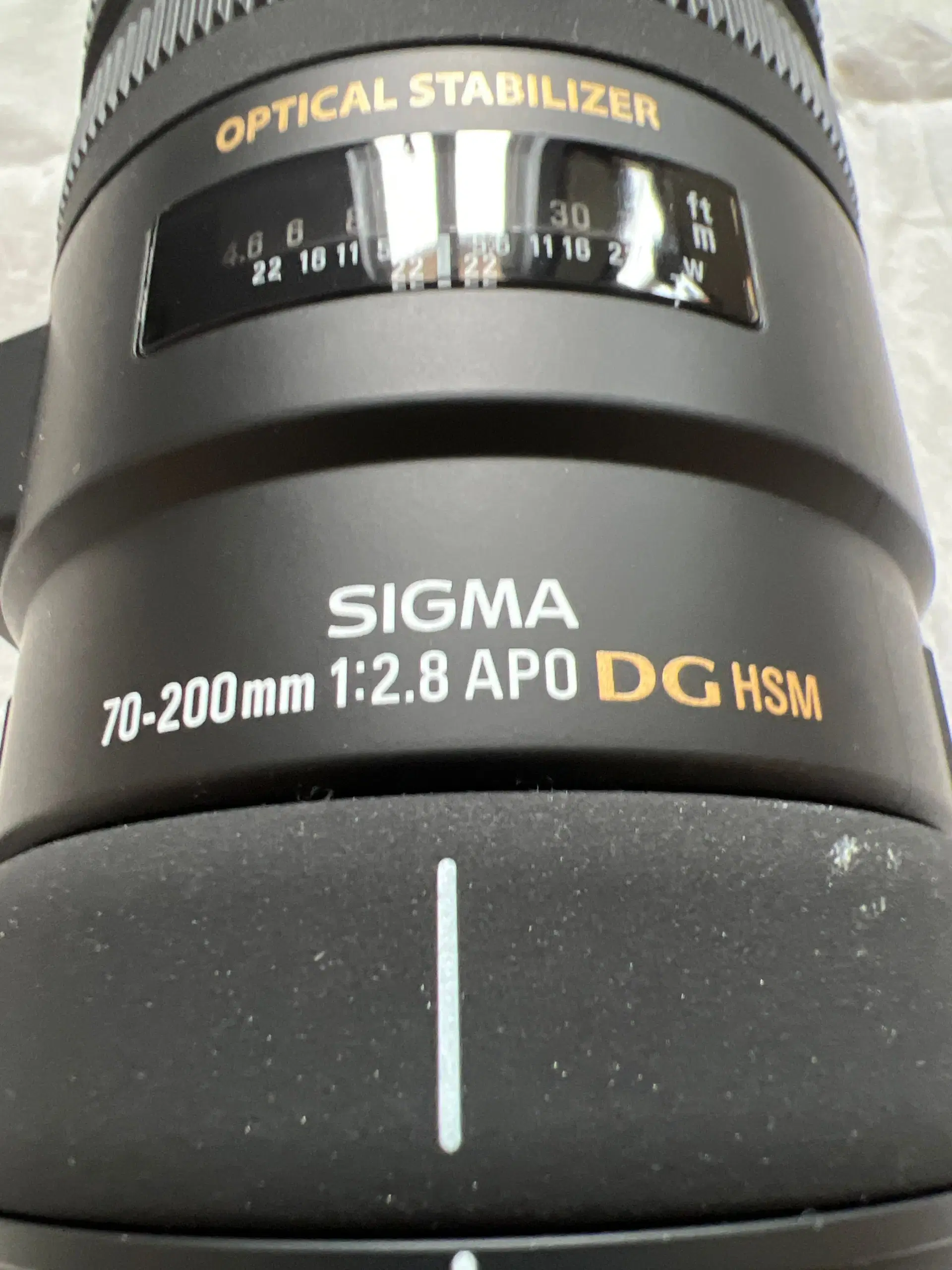 Sigma 70-200/28 APO EX DG OS HSM objektiv Pentax