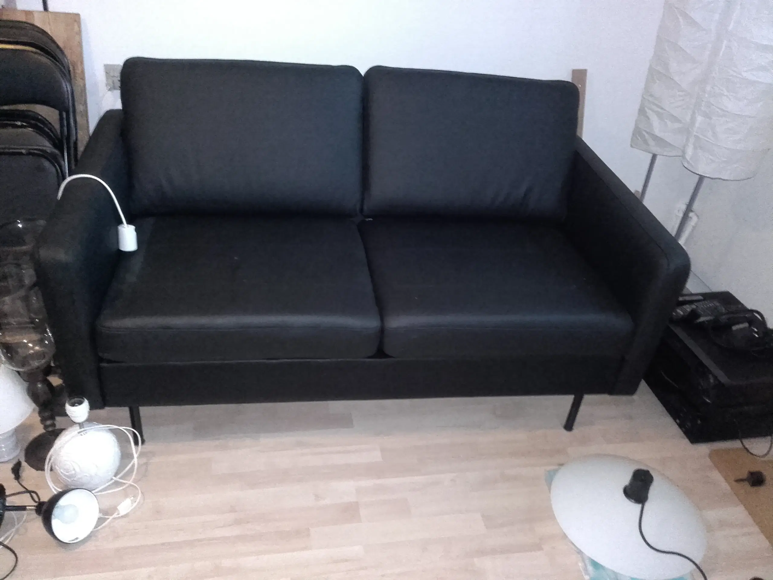 lædersofa 2 pers