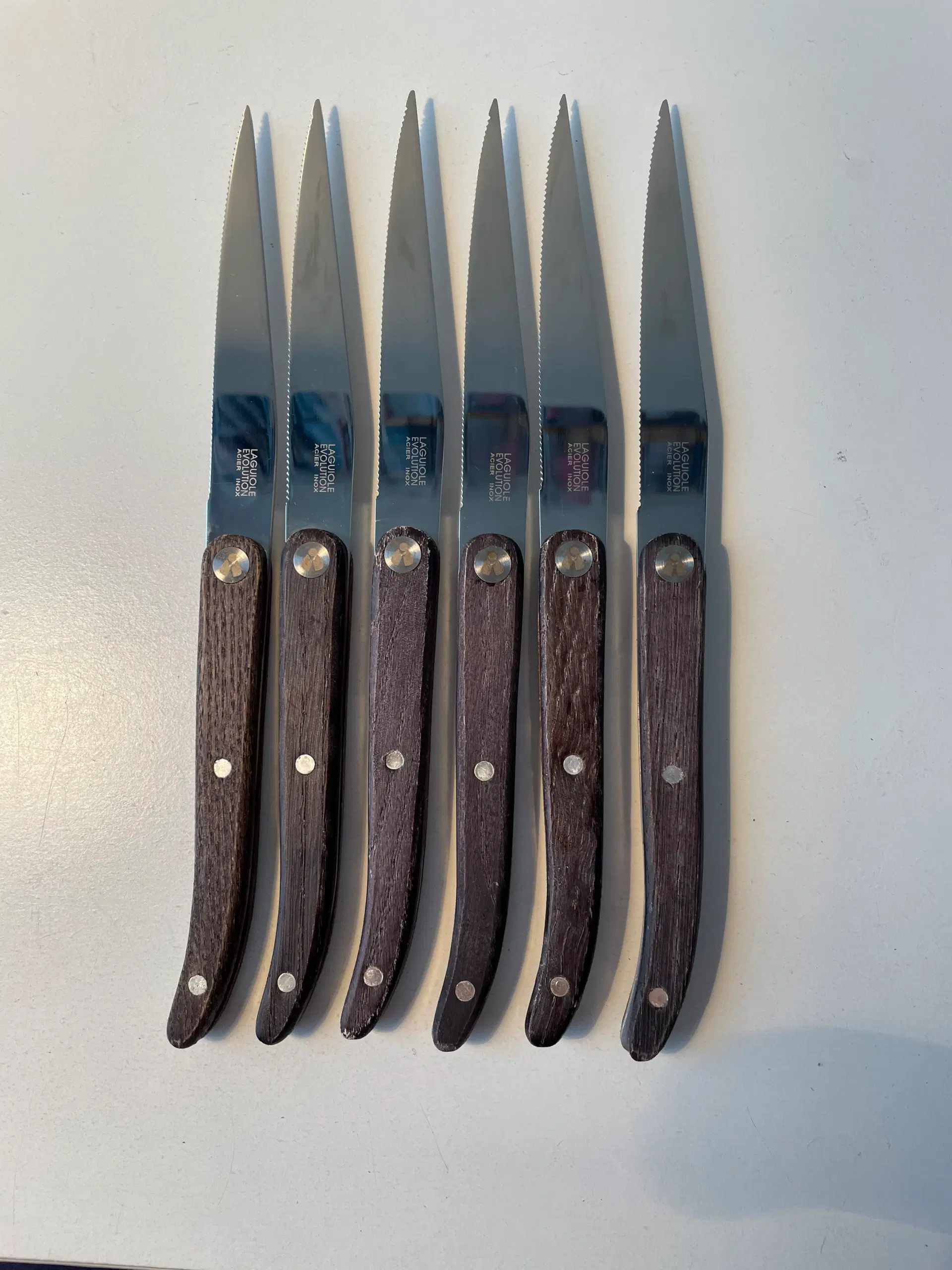 Steakknive 6 stk laguiole evolution