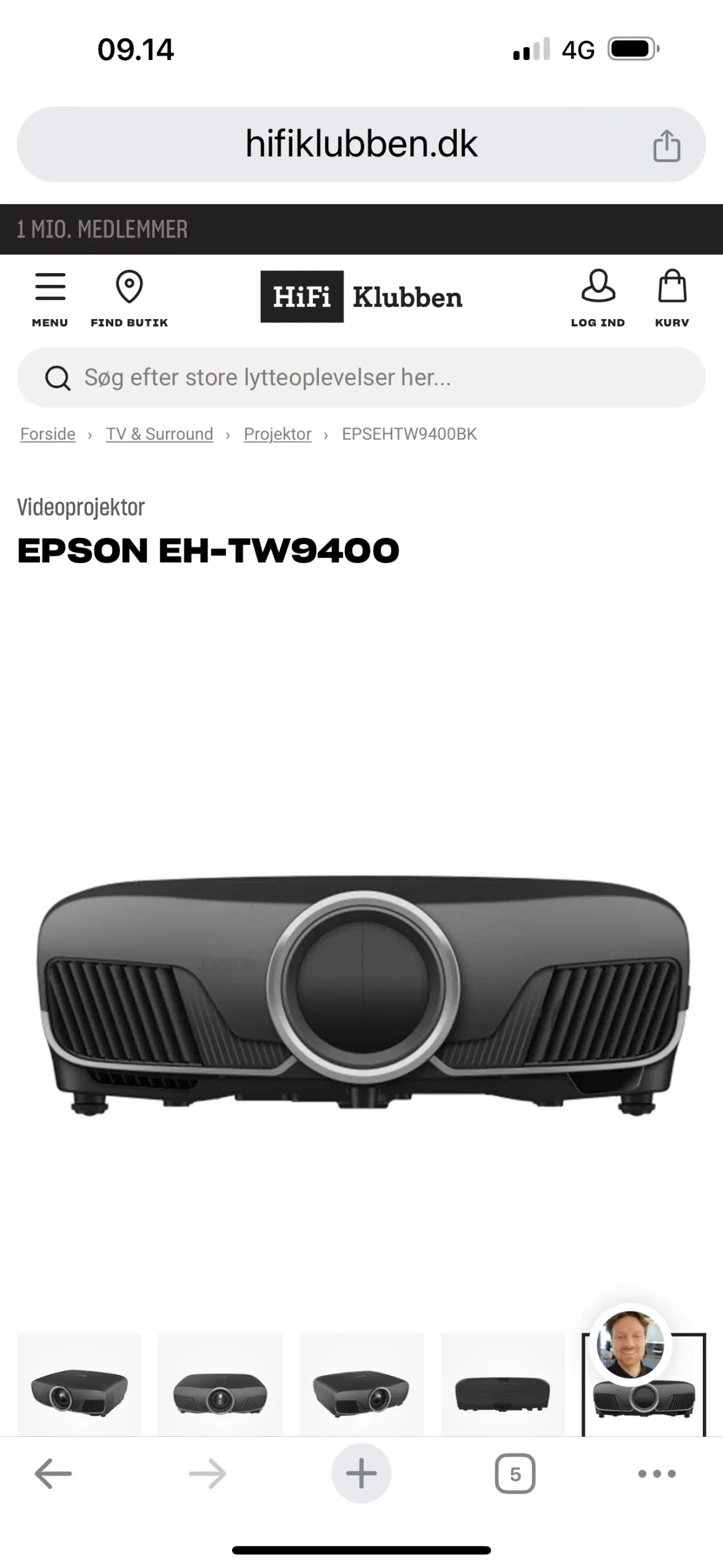 EPSON EH-TW9400