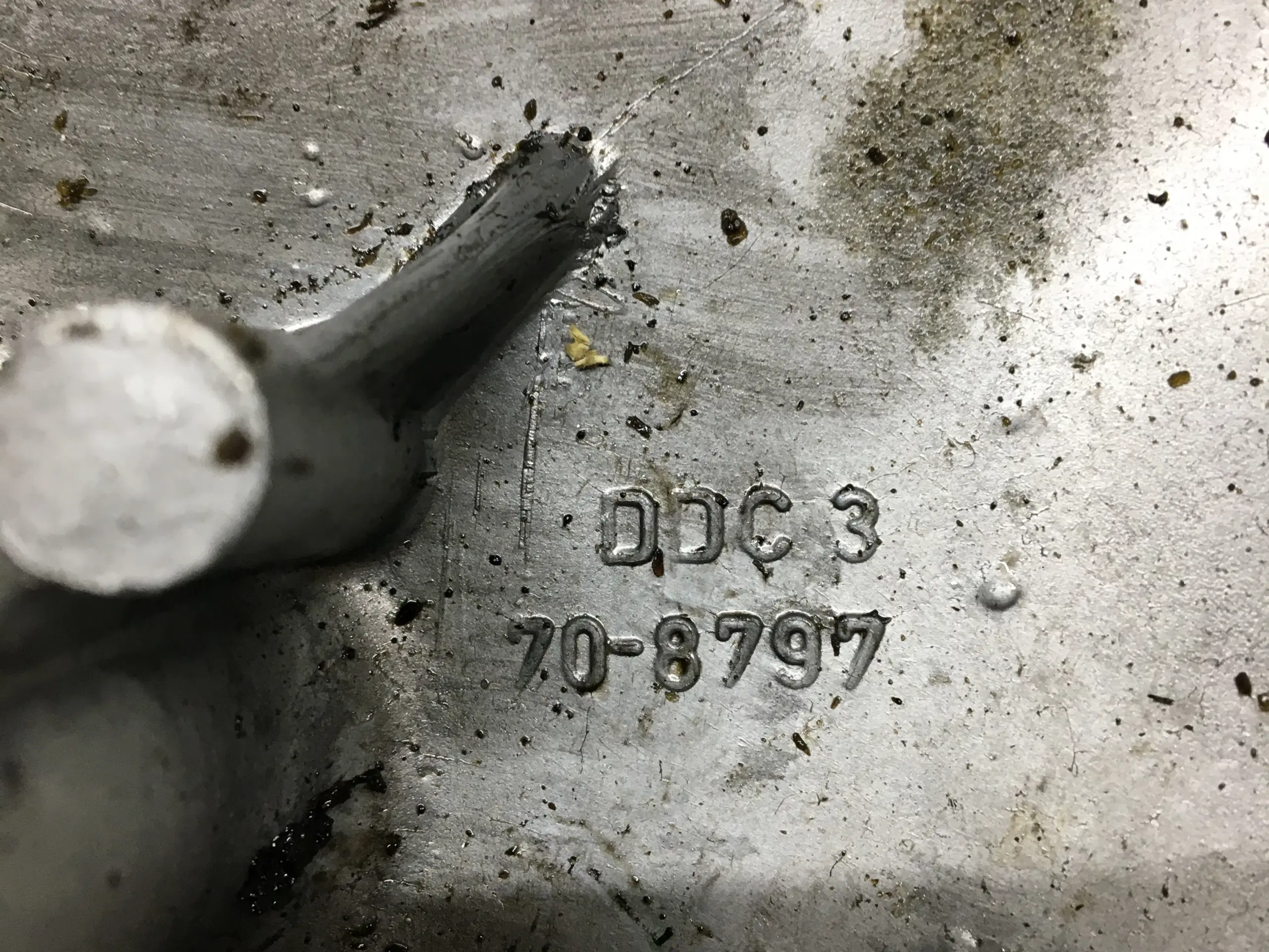 Triumph timing cover