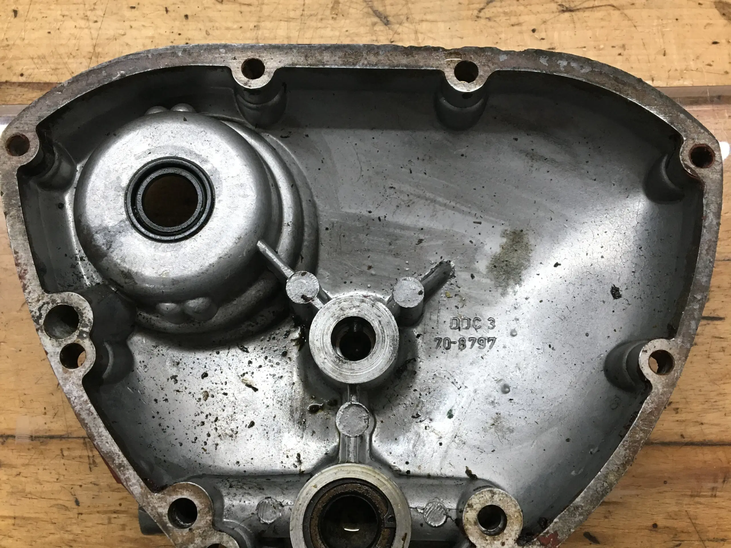 Triumph timing cover