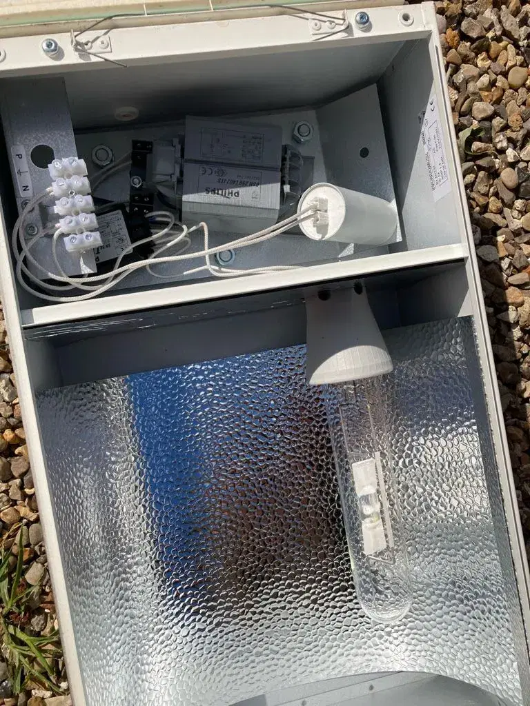 Værksted loft lampe 250 w