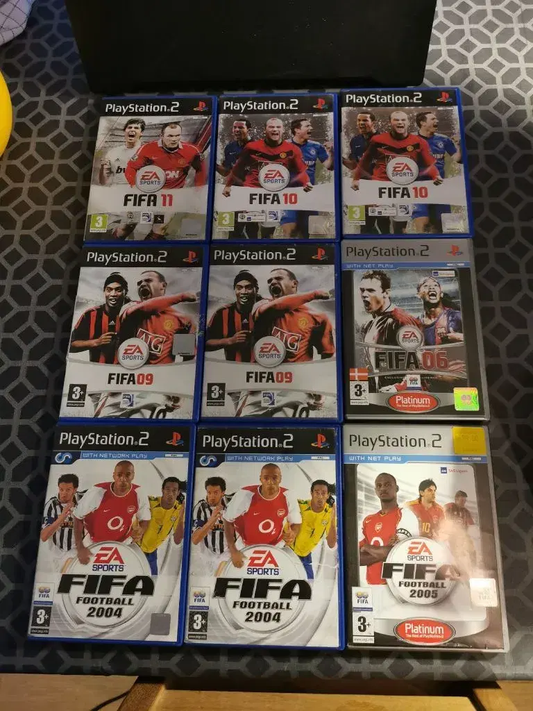 20 sports spil til ps2!