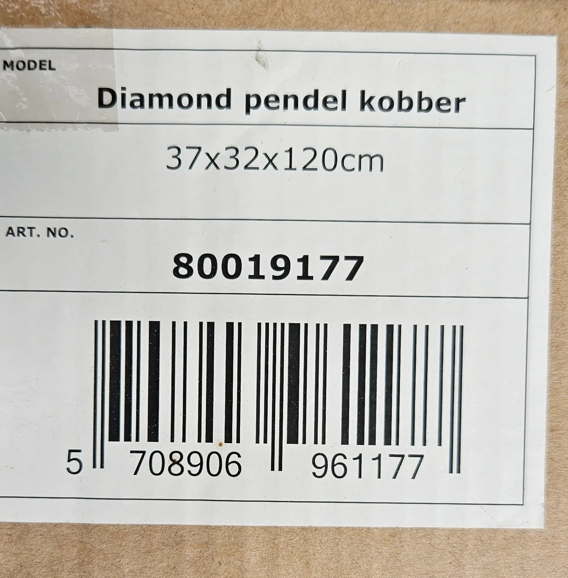 Pendel kobber