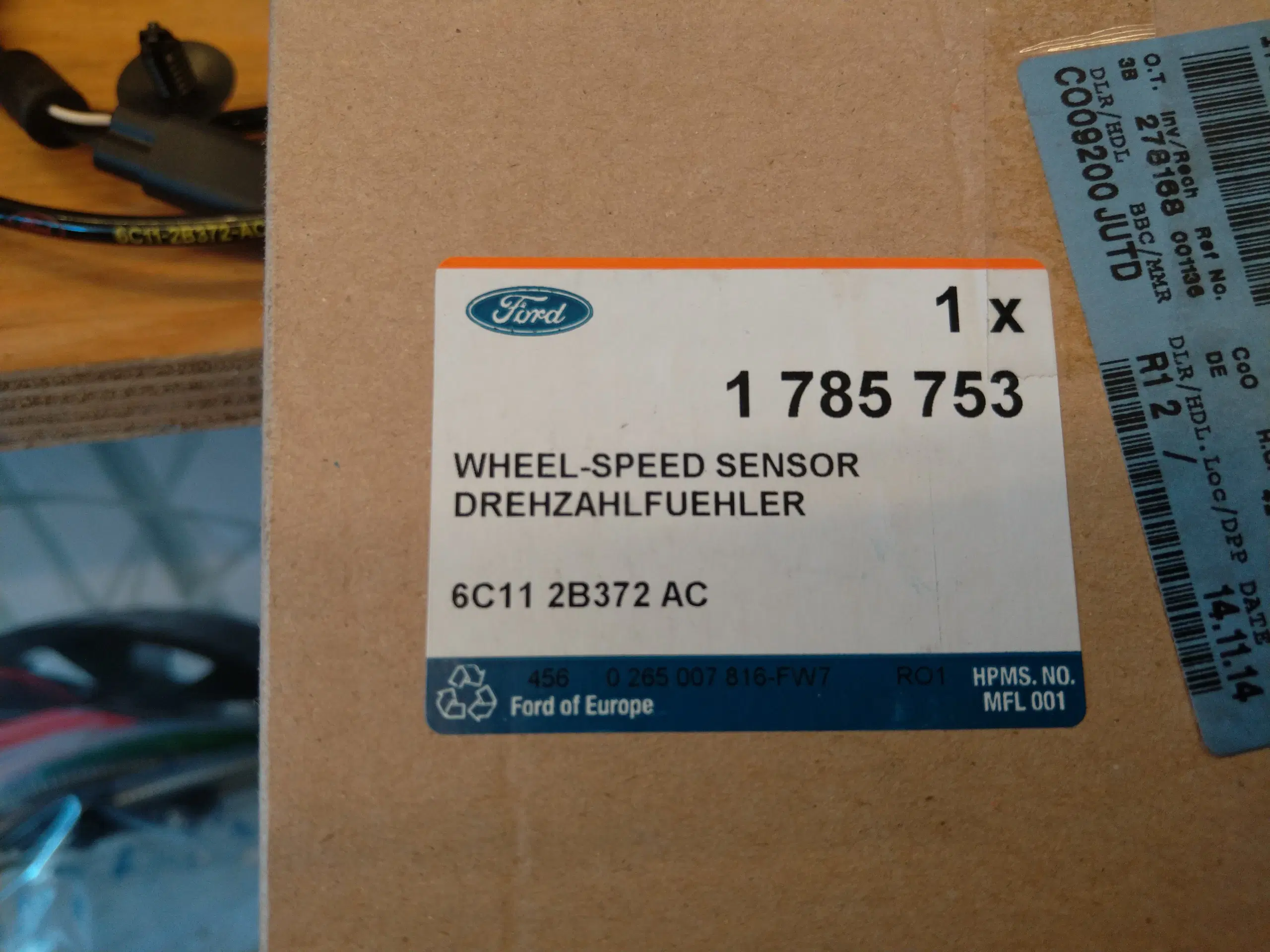 Ford Transit ABS-sensor