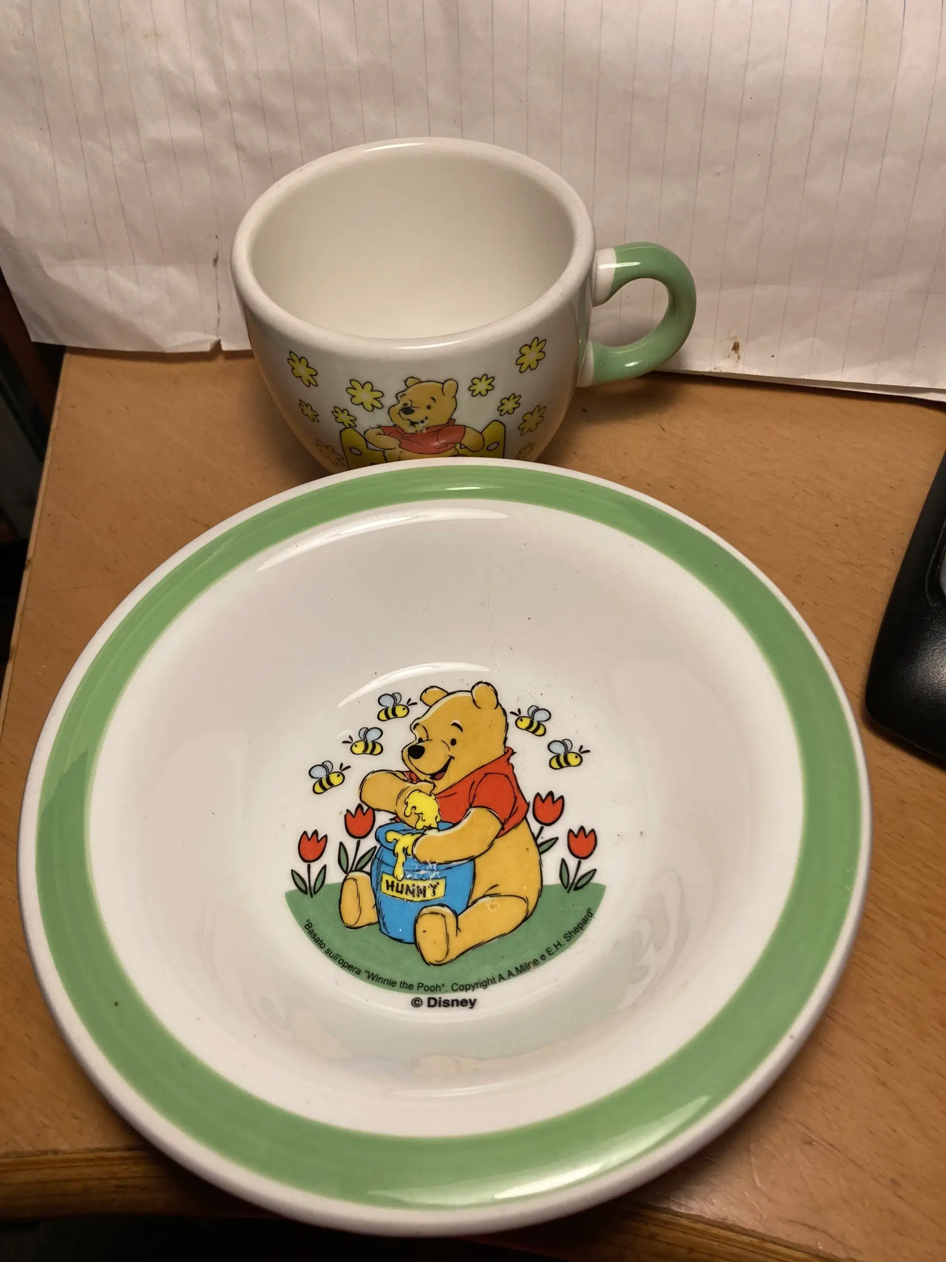 Disney porcelænssæt til børn