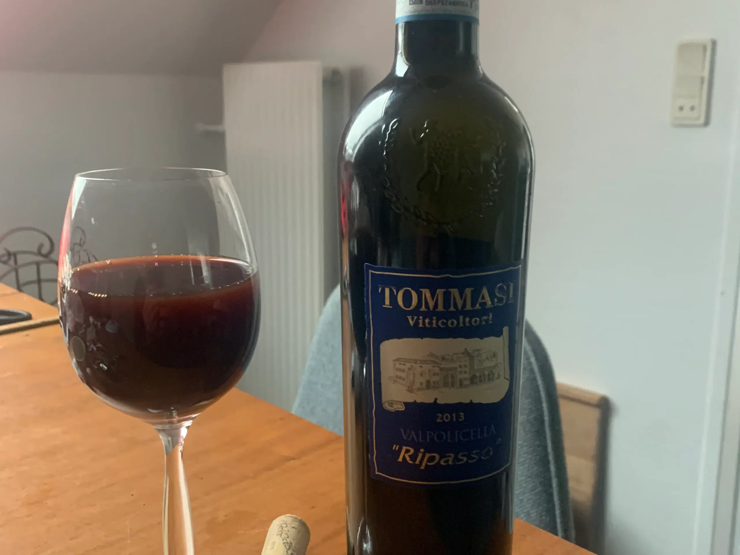 Velsmagende italiensk vin (valpodecella ripasso)