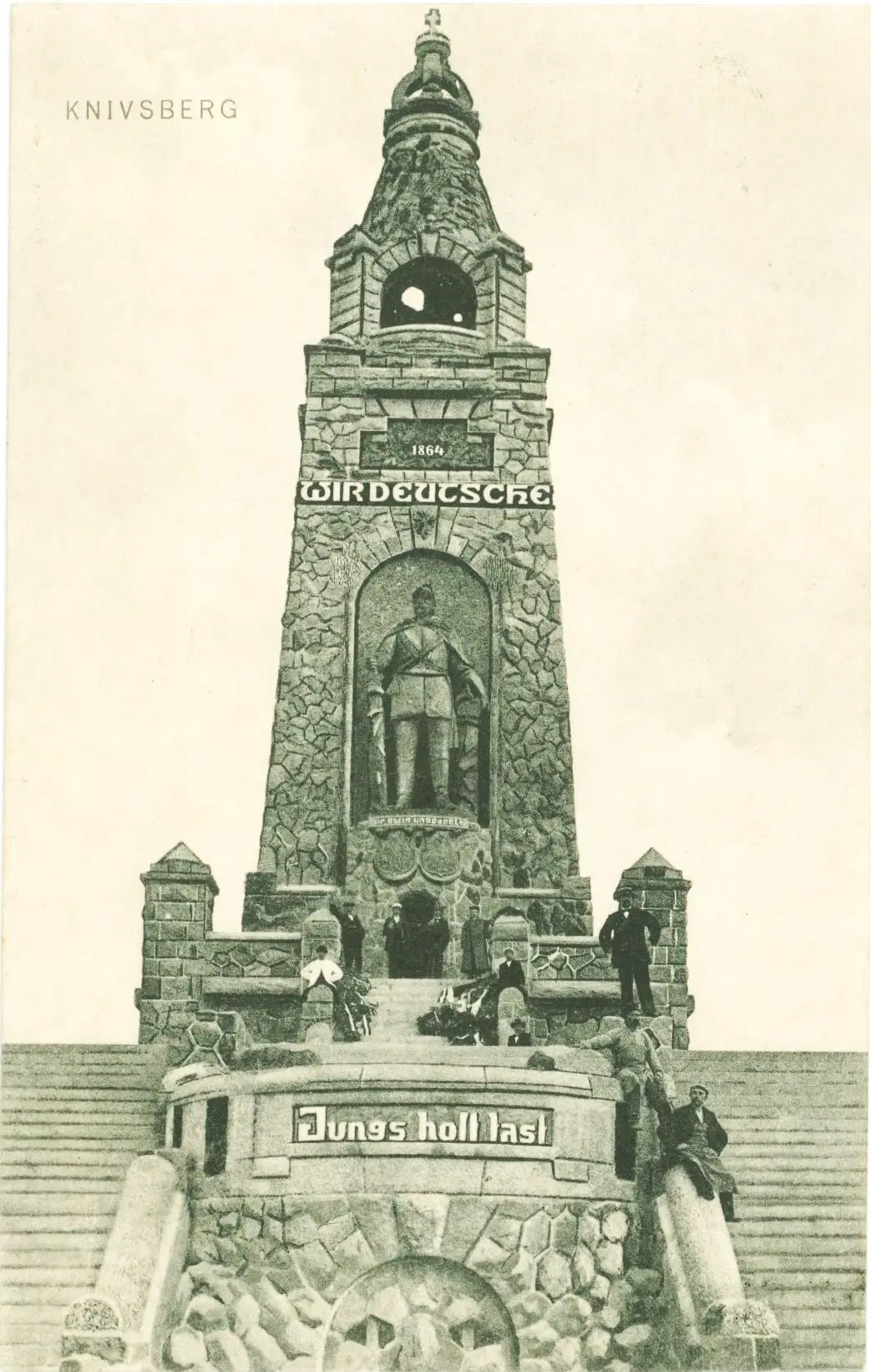 Knivsbjerg Monumentet ca 1915